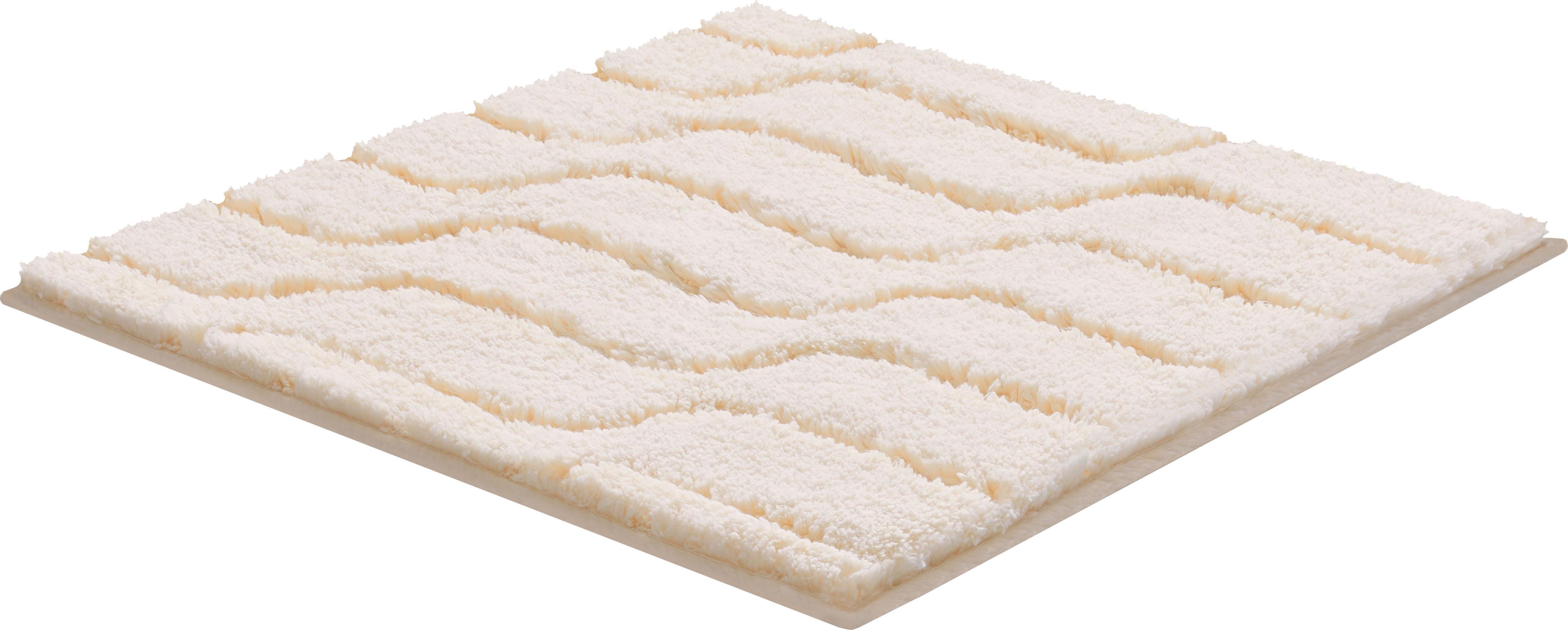 Thumbnail - Grund Badematte "Vogue" Höhe 24 mm rutschhemmend beschichtet fußbodenheizungsgeeignet dichter Flor, Hoch-Tief-Effekt, We...