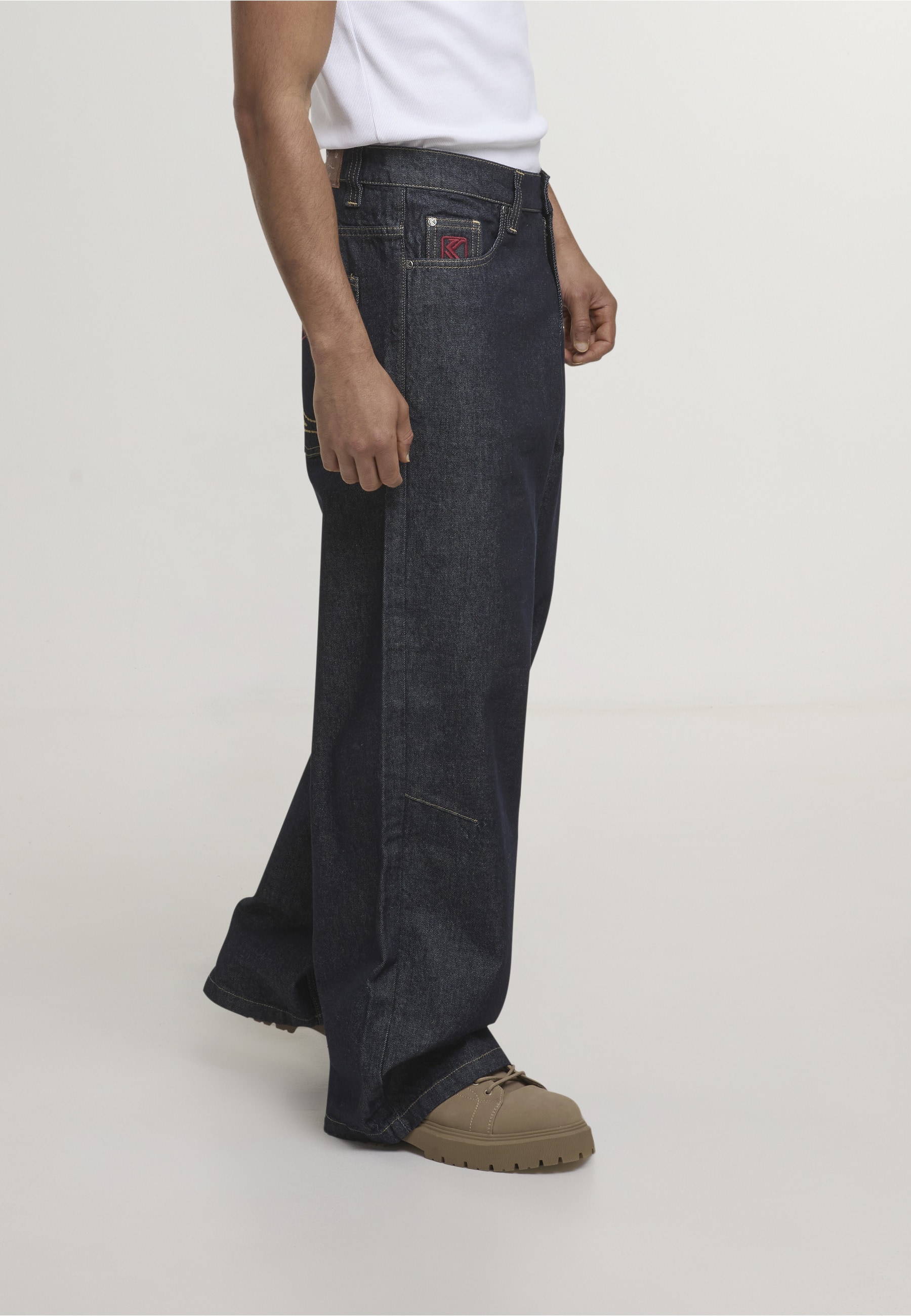Karl Kani Loose-fit-Jeans »Karl Kani Kani Jeans Rinsed Relaxed Baggy Jeans«