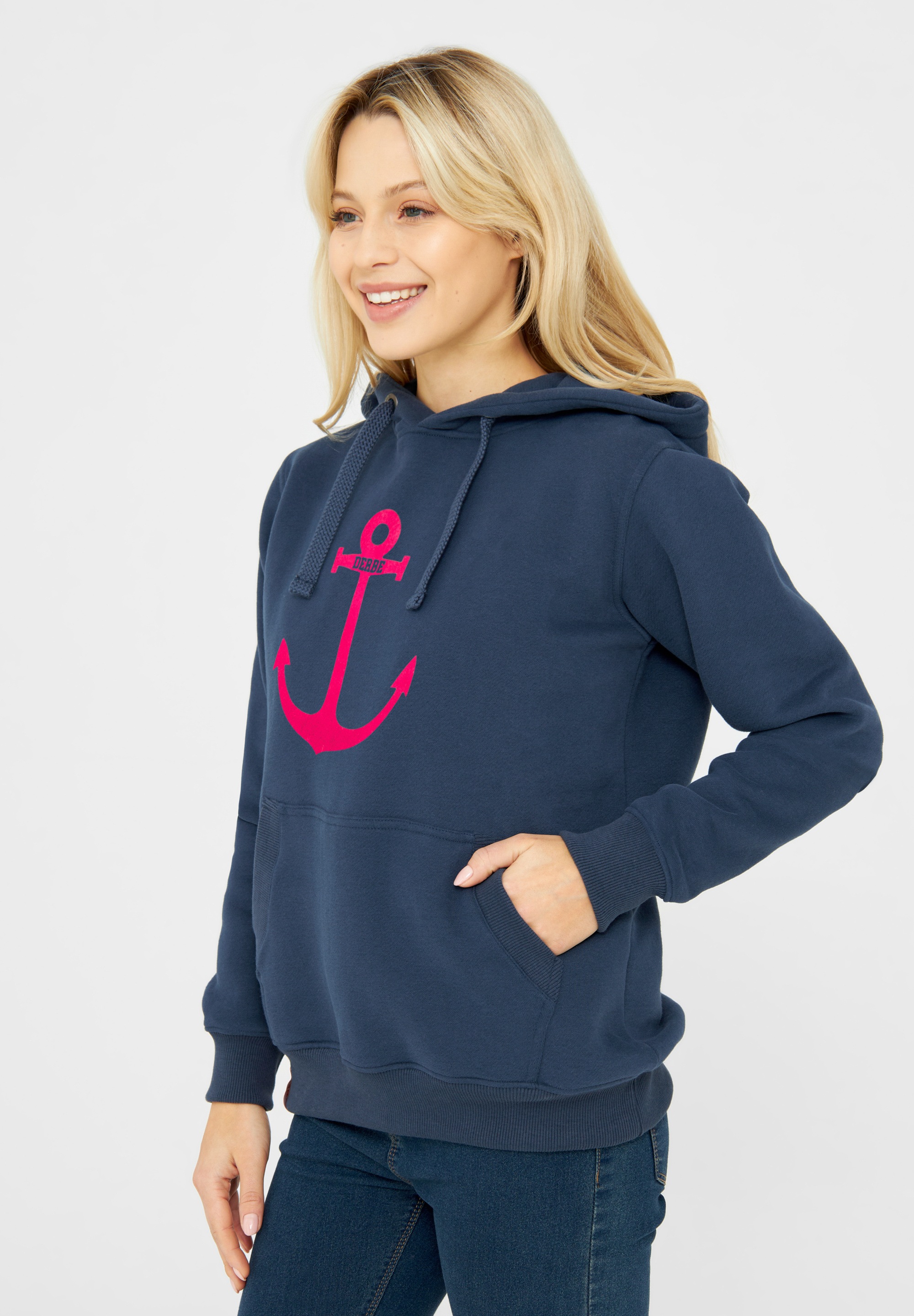 Derbe Kapuzenpullover »Anker«, Made in Portual