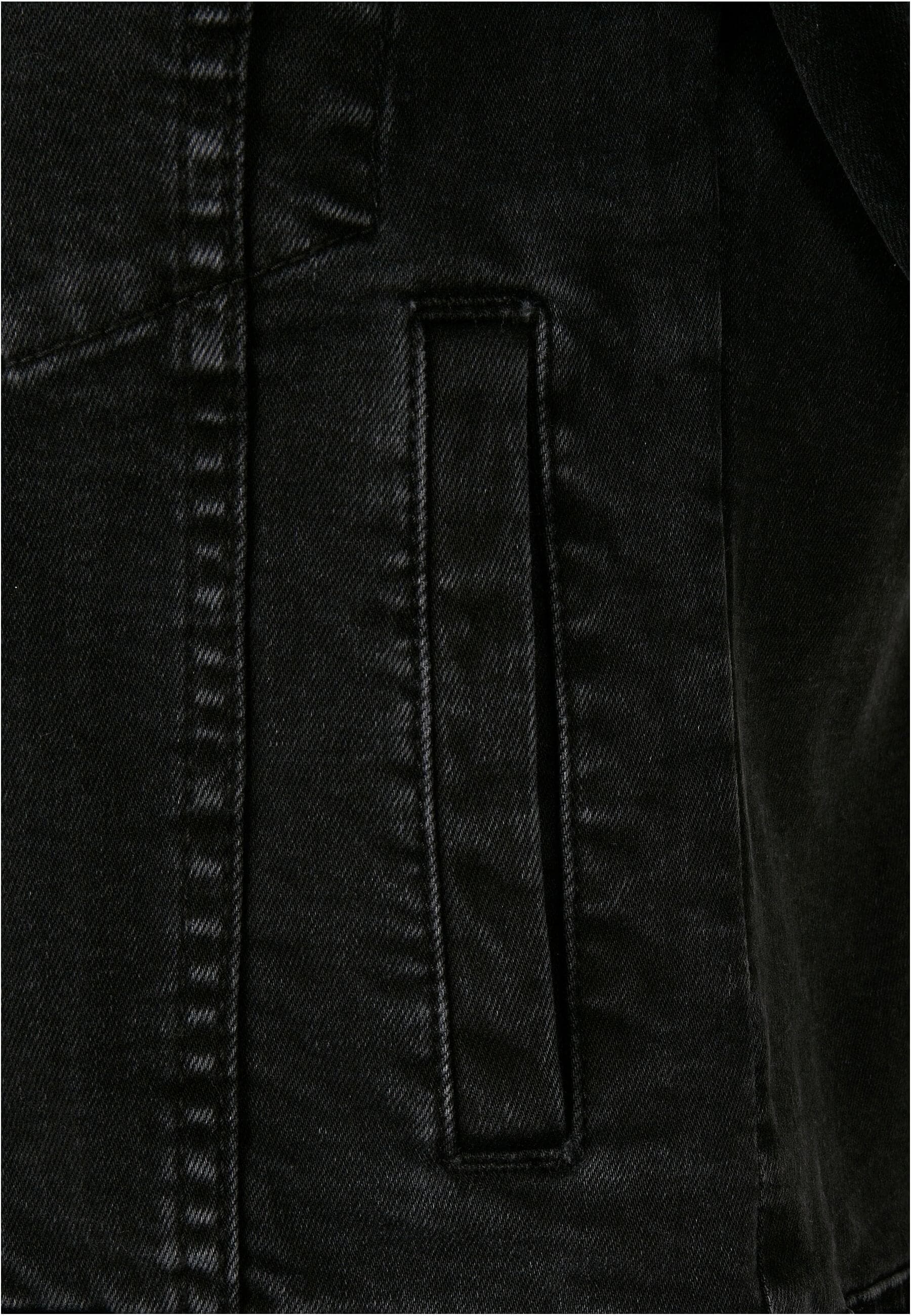 URBAN CLASSICS Jeansjacke »Urban Classics Damen Ladies Organic Denim Jacket«, (1 St.), ohne Kapuze