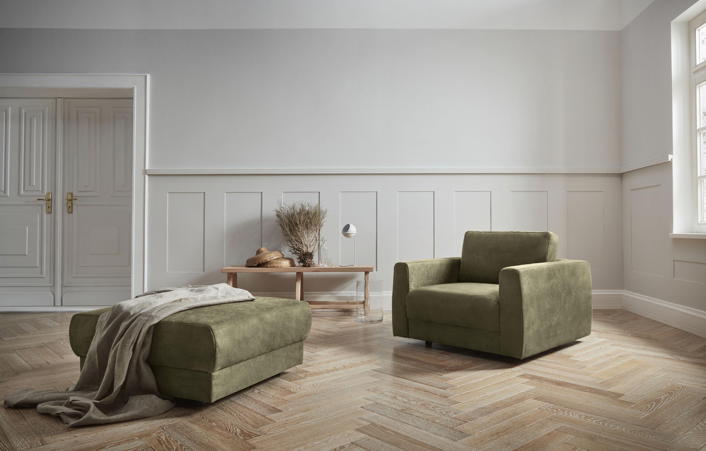 andas Sessel »Hobro Loungesessel«, in 3 Bezugsqualitäten in vielen Farben, Design by Morten Georgsen