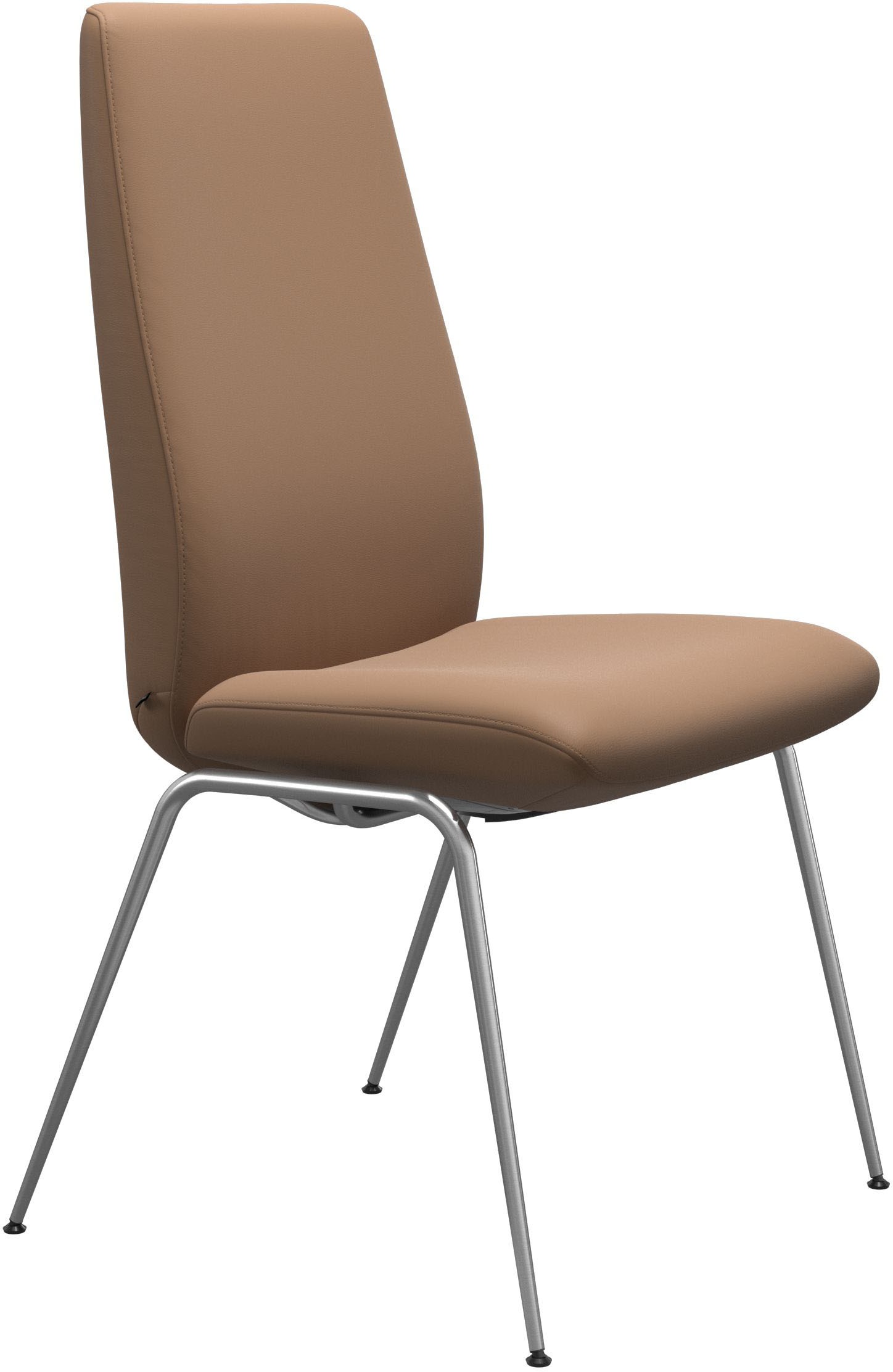 Stressless® Polsterstuhl »Laurel«, Leder BATICK, High Back, Größe L, mit Beinen aus Stahl in Schwarz matt