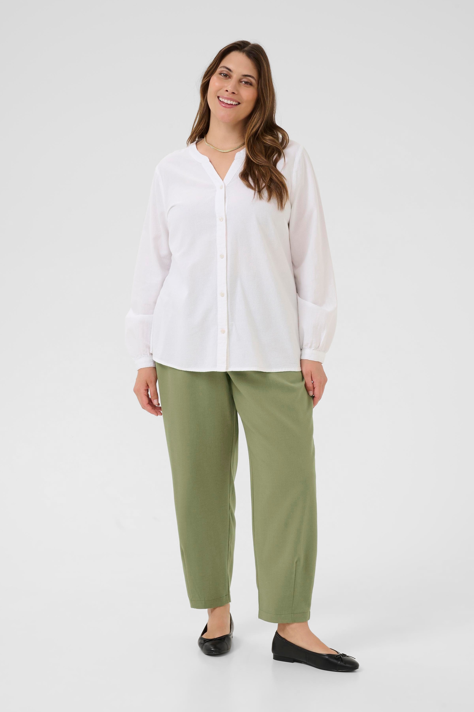 KAFFE Curve Marlene-Hose »Damen Anzughose KCMERLA«