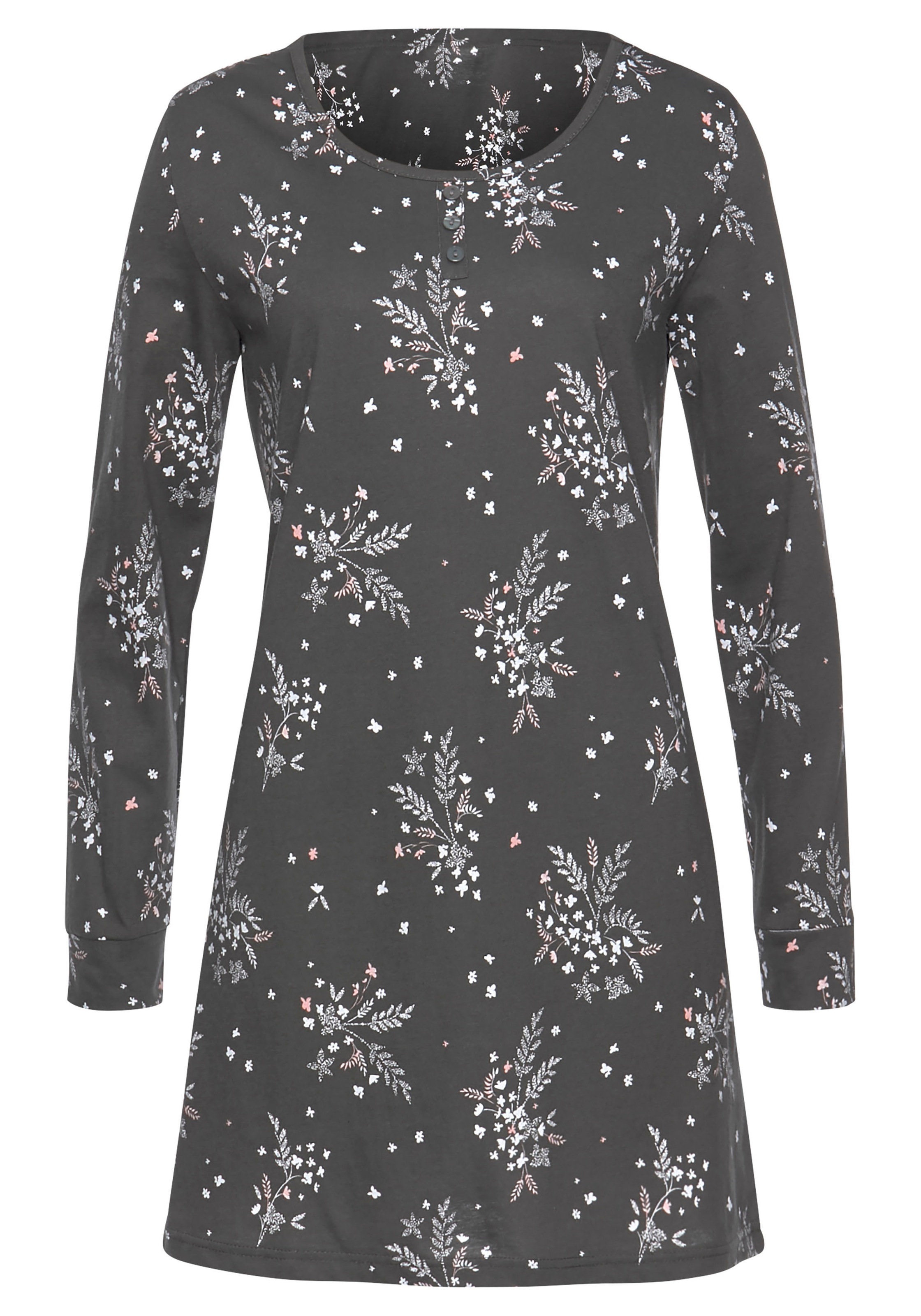 Vivance Dreams Nachthemd mit feinem Blumenprint günstig online kaufen