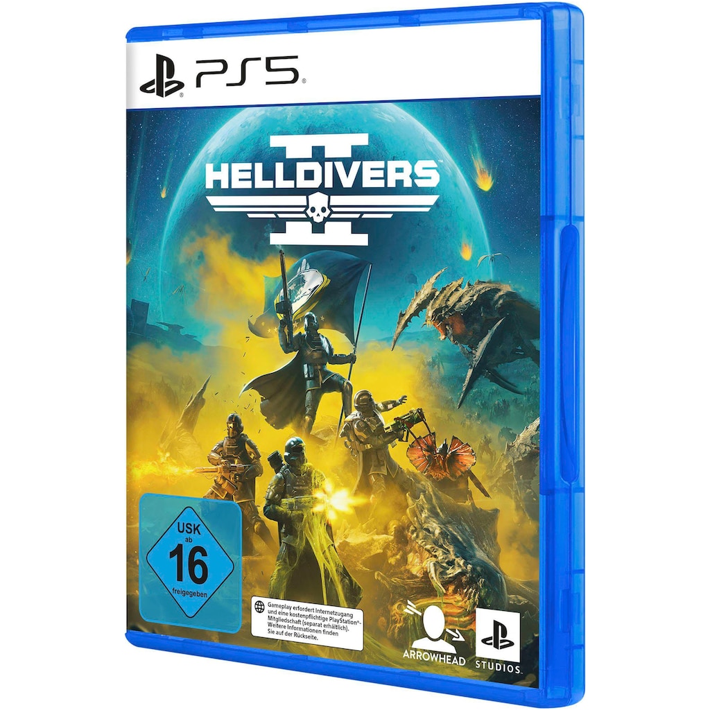 PlayStation 5 Konsolen-Set »Disk Edition (Slim) + Helldivers 2«