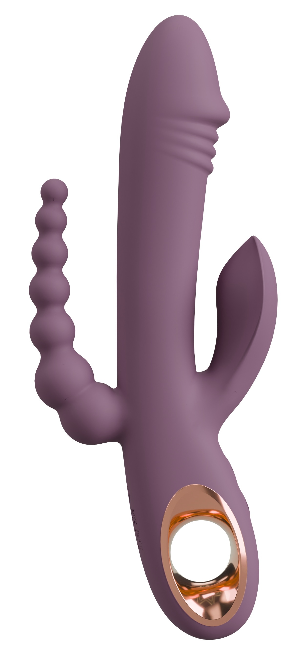 You2Toys Vibrator »Rabbitvibrator Slim Triple Plum«