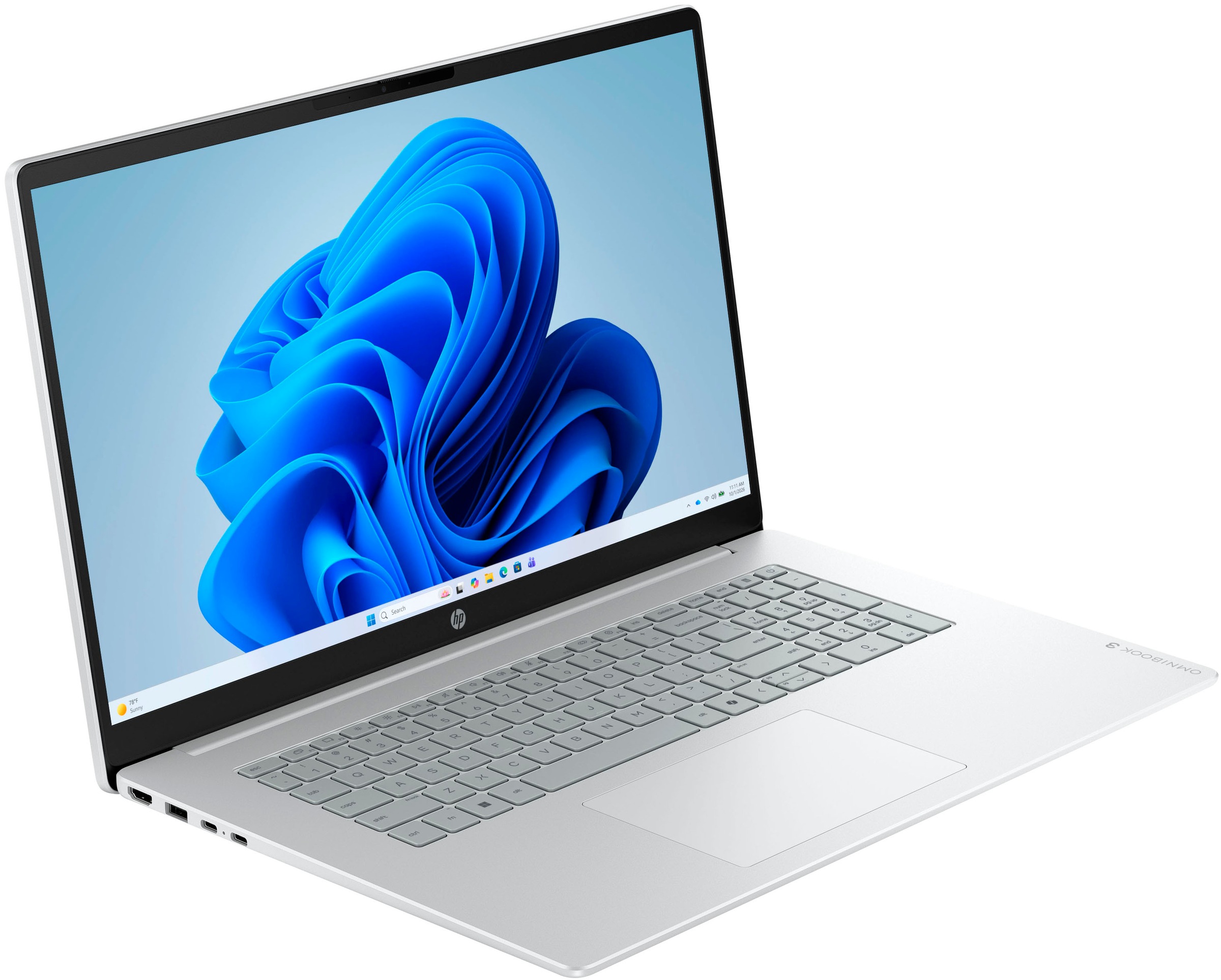 HP Notebook »OmniBook 3 17-dp0256ngx« 43,9 cm / 17,3 ″ AMD Ryzen 5 Radeon™ 610M 512 GB SSD