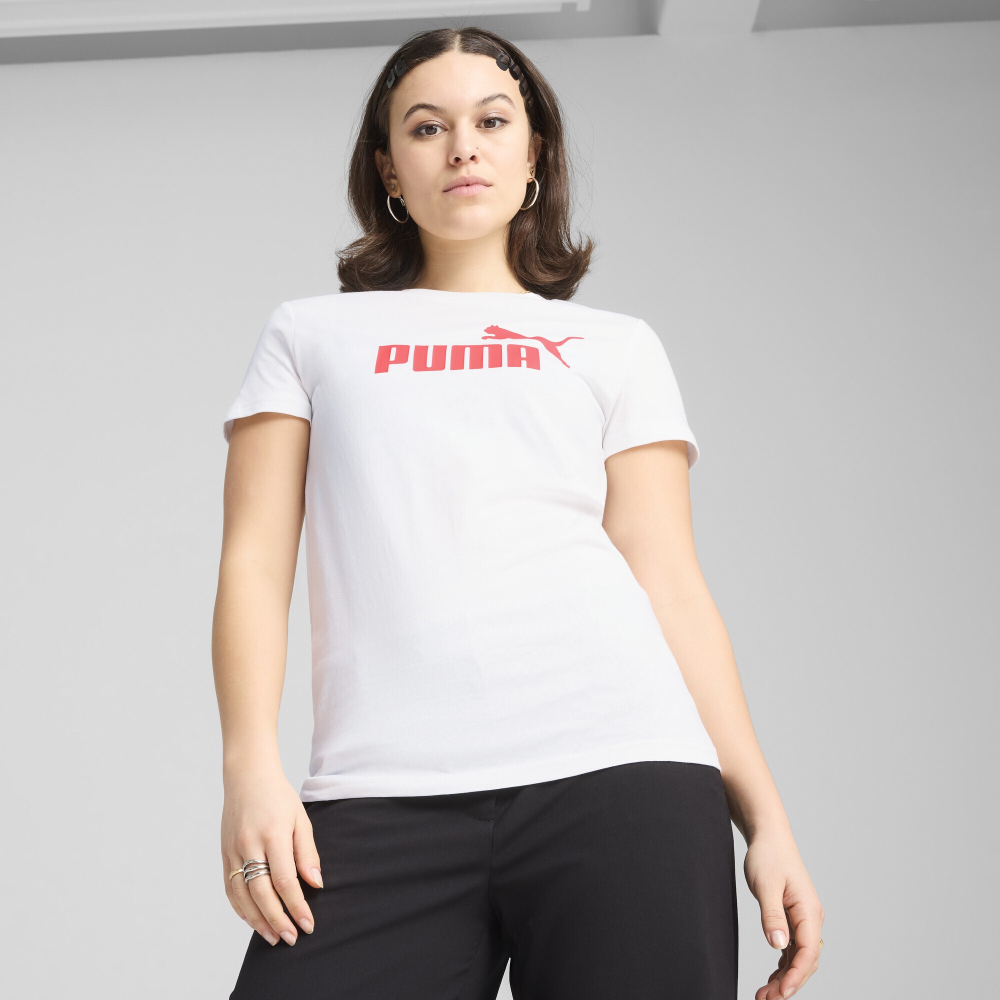 PUMA T-Shirt »ESS No. 1 Logo T-Shirt Damen«