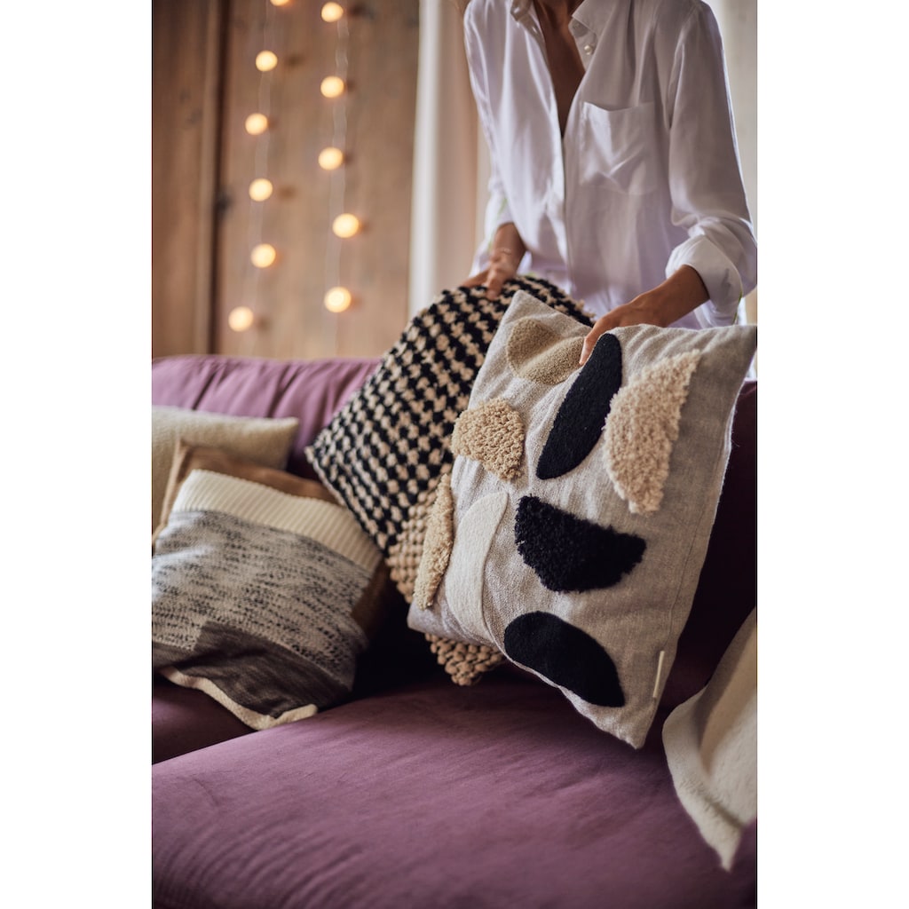 TOM TAILOR HOME Dekokissen »Boho Tuffed«