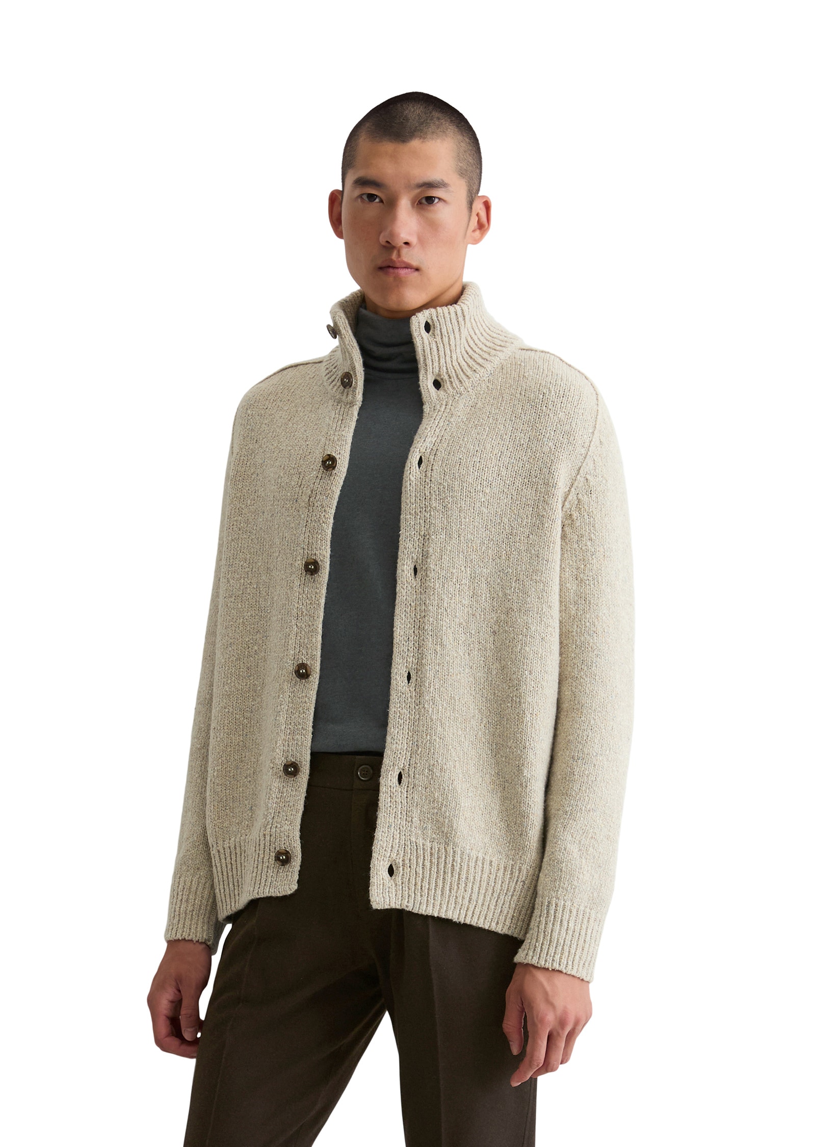 Marc OPolo Cardigan "aus weichem Schafwoll-Mix" günstig online kaufen