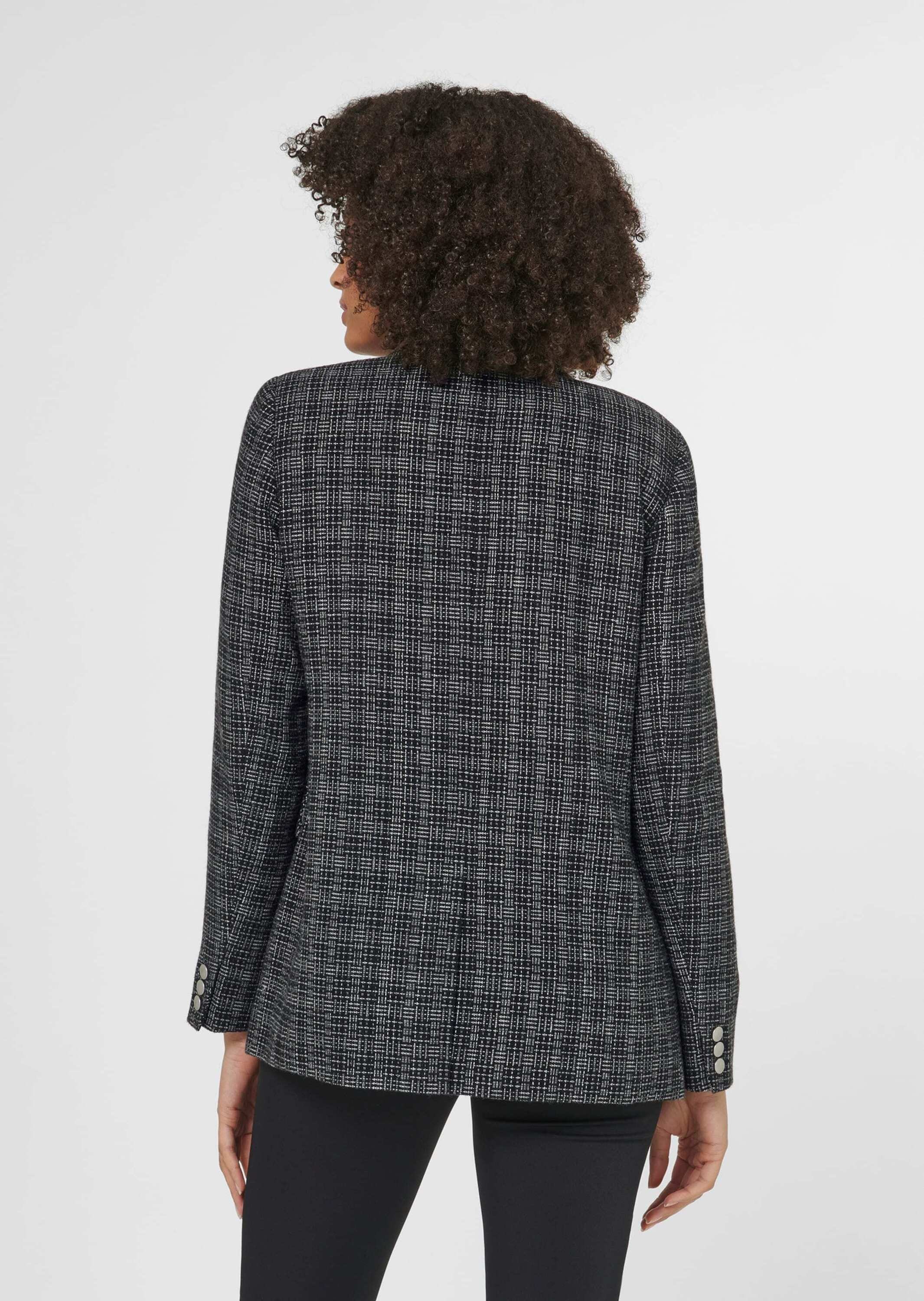MADELEINE Jackenblazer »Blazer Klassischer Blazer mit silberfarbenen Knöpfen«
