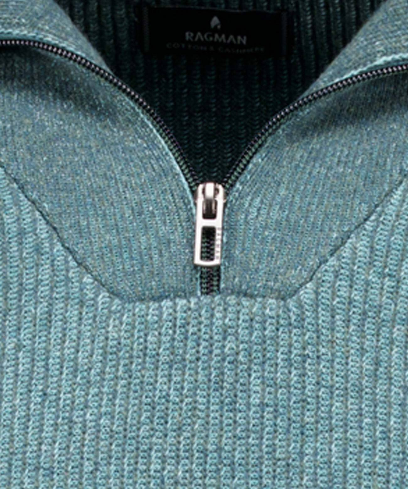 RAGMAN Men's Knit Pullover Dark Green 52 3