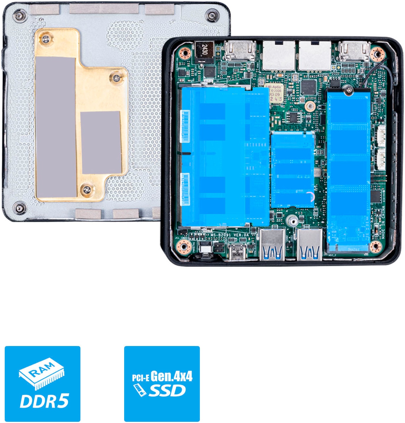 MSI Mini-PC »Cubi NUC AI 1UMG-023DE«