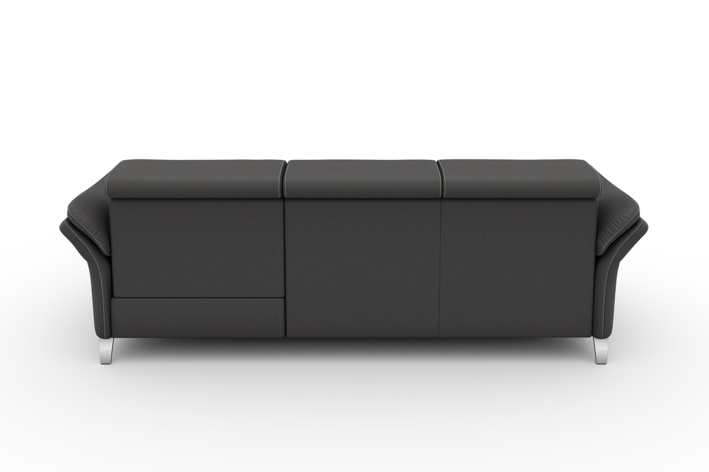 sit&more Ecksofa »Vincenzo L-Form«, inklusive Kopfteilverstellung, wahlweise mit Bettfunktion, Bettkasten
