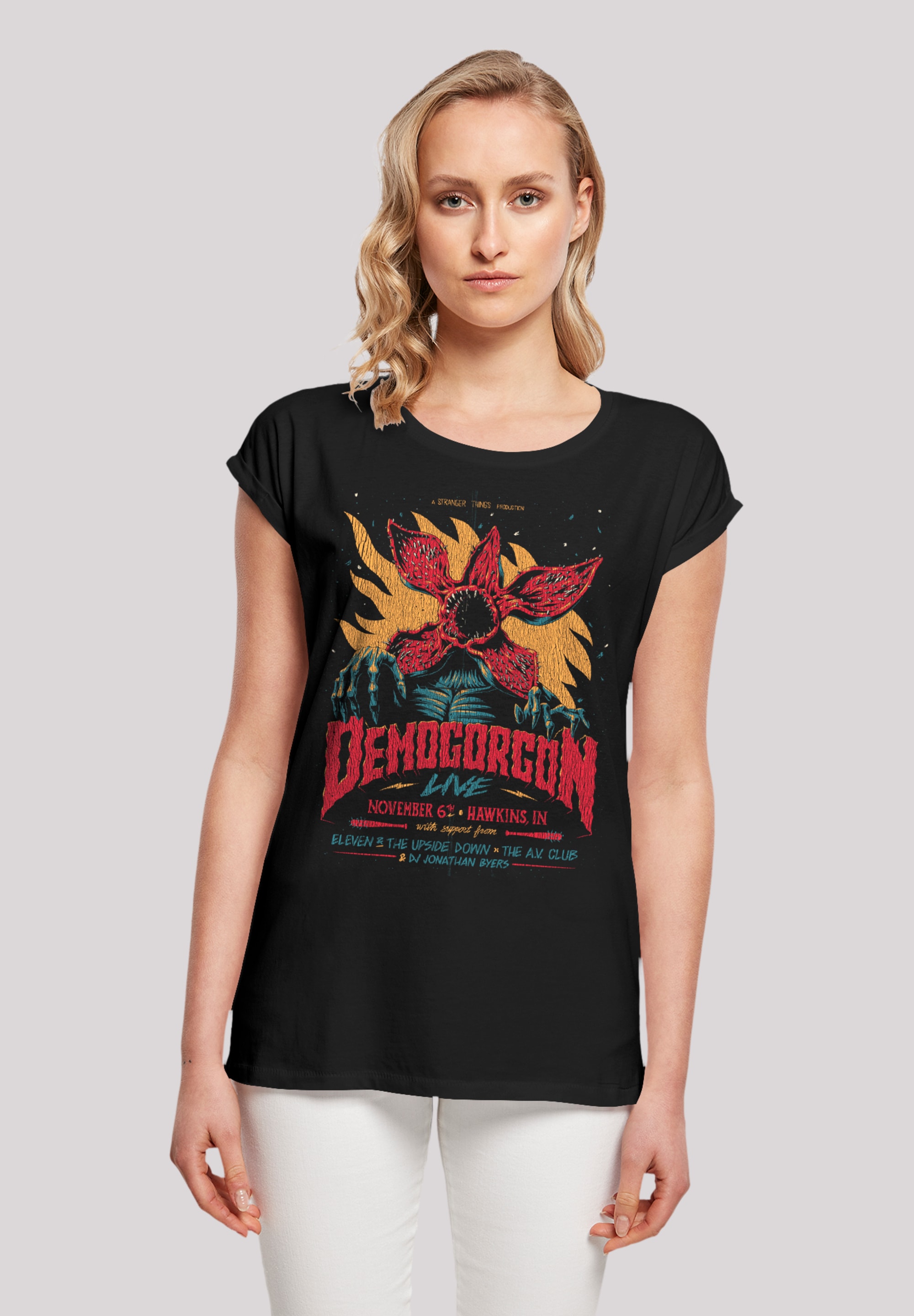 F4NT4STIC T-Shirt "Stranger Things Demogorgon Poster", Premium Qualität günstig online kaufen