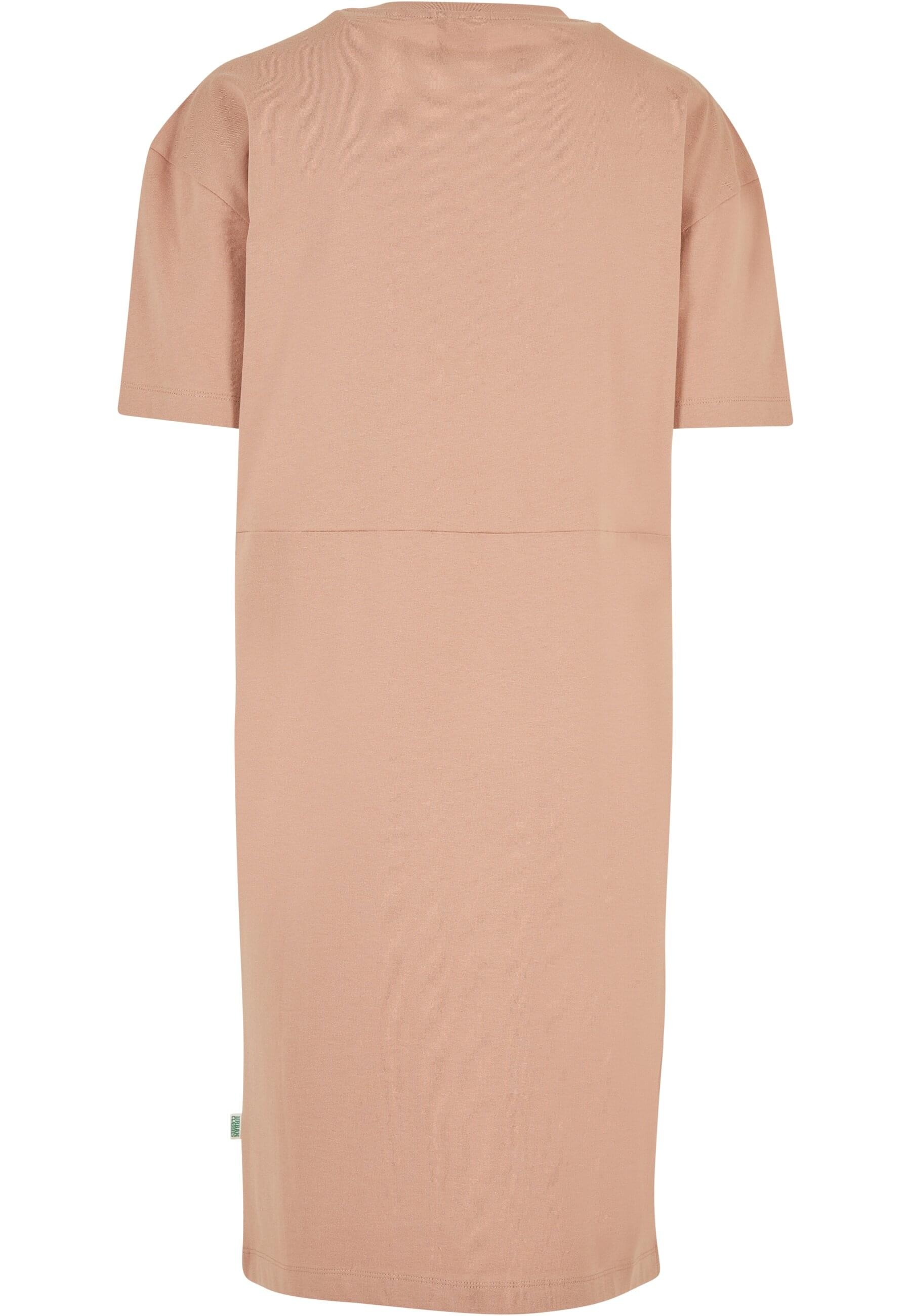 URBAN CLASSICS Shirtkleid »Urban Classics Damen Ladies Organic Oversized Slit Tee Dress«, (1 tlg.)