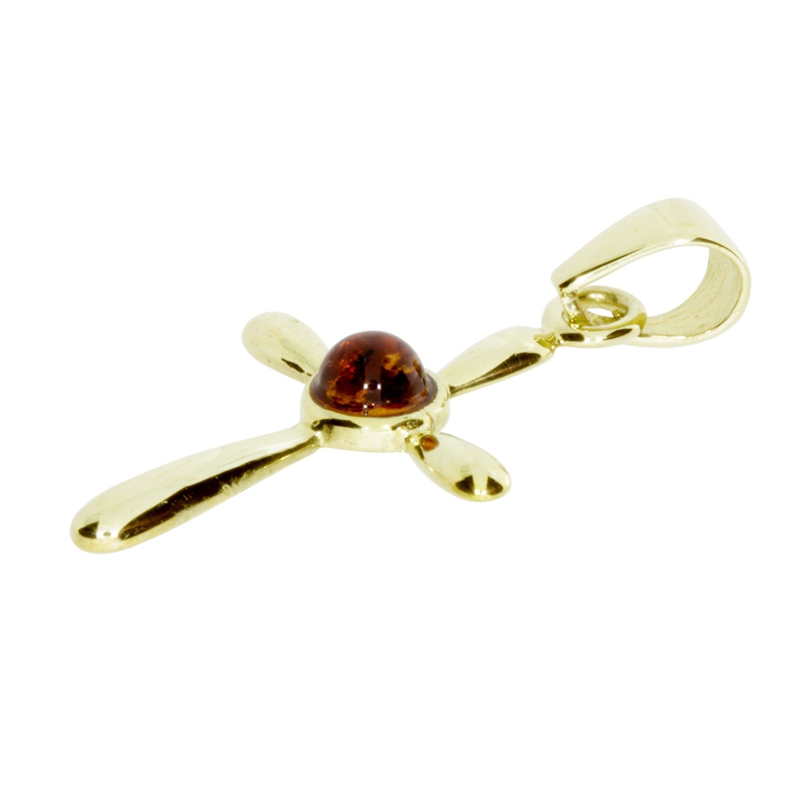 OSTSEE-SCHMUCK Kettenanhänger »Ostsee-Schmuck Anhänger Kreuz 22 x 16 Anhänger Kreuz 22 x 16«, (1 tlg.)