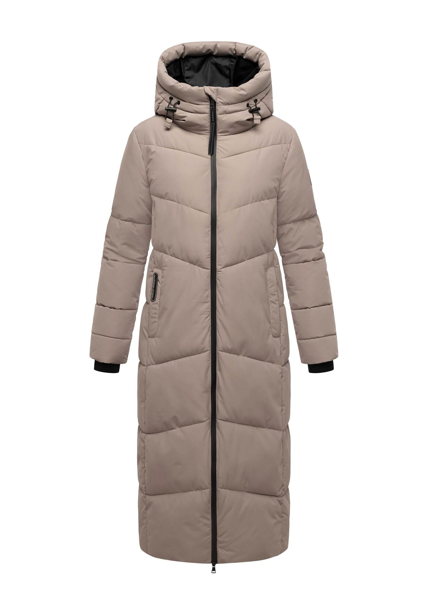 Marikoo Winterjacke »Firella«, Seitliche Belüftungsöffnungen