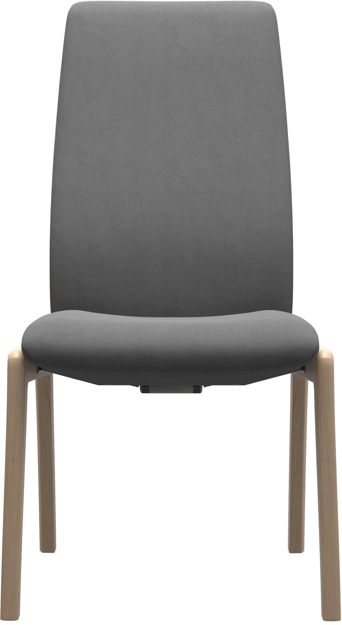 Stressless® Polsterstuhl »Laurel«, Microfaser DINAMICA, High Back, Größe L, mit abgerundeten Beinen in Eiche natur