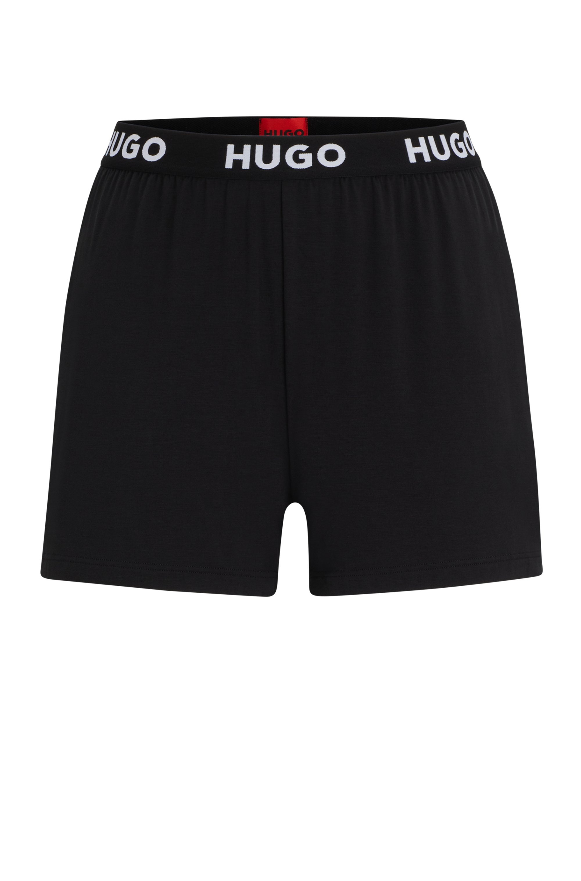 HUGO Underwear Schlafshorts »UNITE_SHORTS 10247048 01«, mit Hugo Logo-Elastiktape am Bund