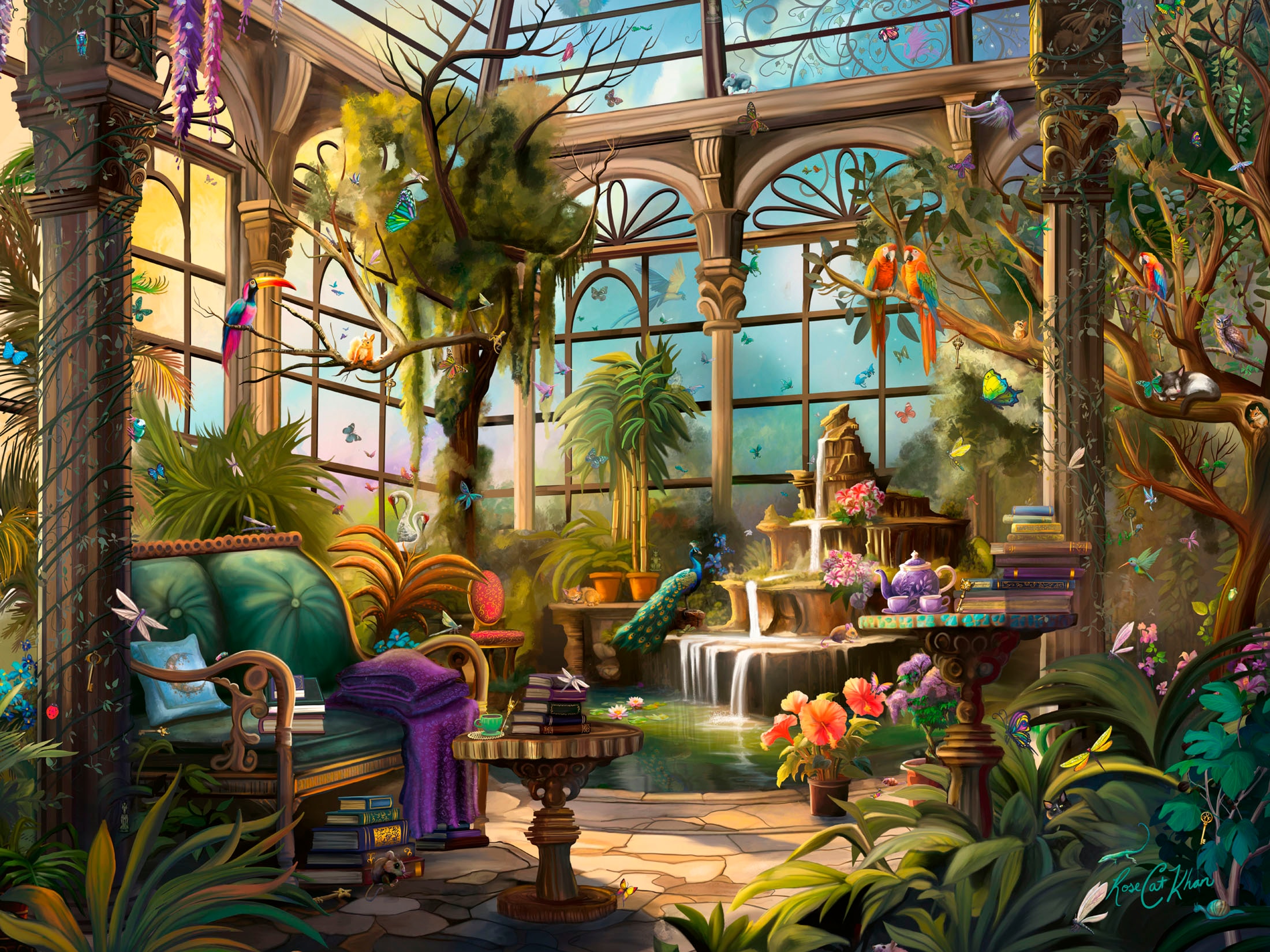 Ravensburger Puzzle »The Green House«, Made in Germany