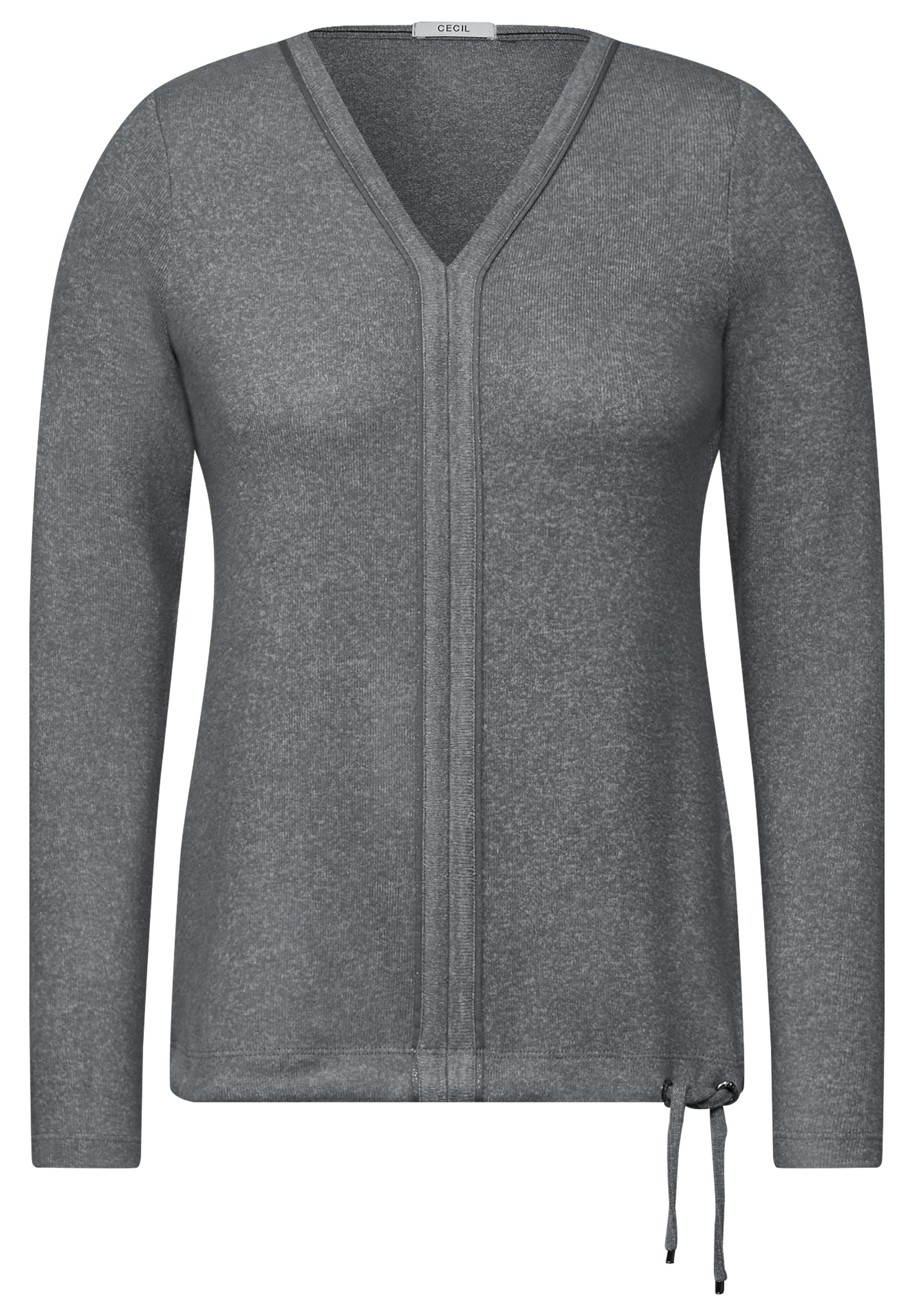 Cecil Langarmshirt, aus strecthigem Viskosematerial