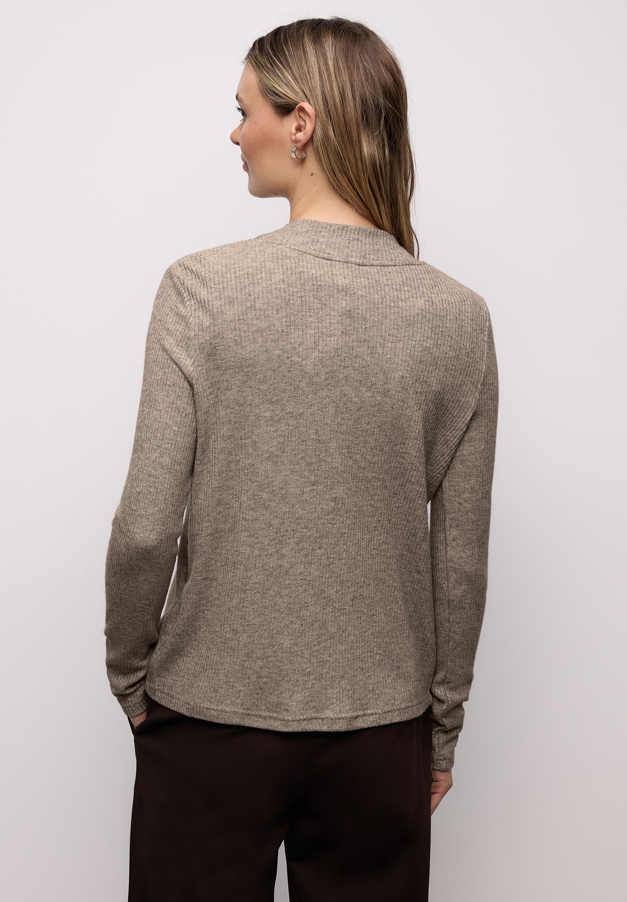 STREET ONE Langarmshirt mit Turtleneck günstig online kaufen