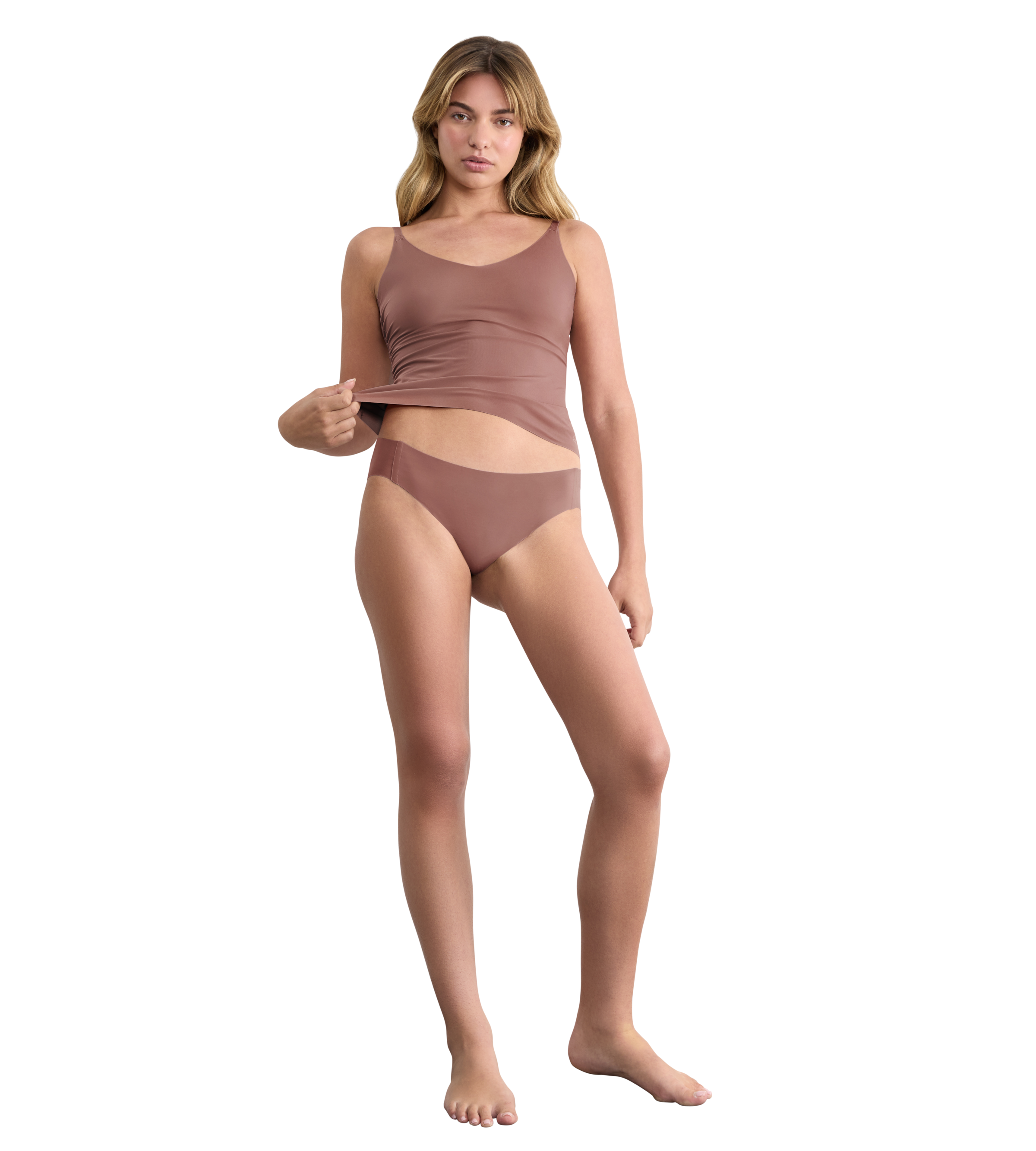 sloggi Unterhemd »NEU: ZERO Feel 2.0 Spaghetti Top«, nahtlos und unsichtbar