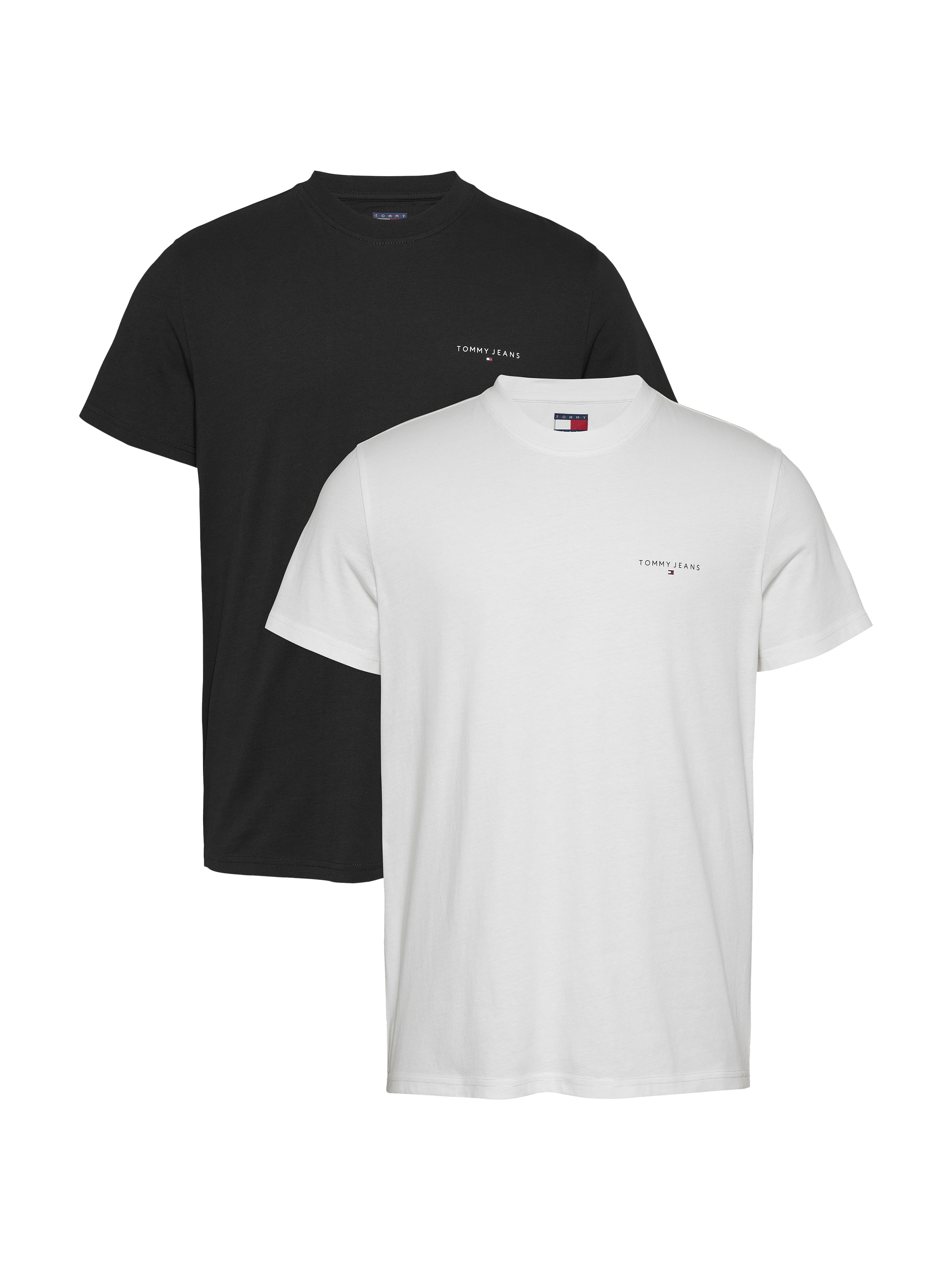 Tommy Jeans T-Shirt Packung, 2er-Pack, 2 Stk. tlg. mit dezentem Logo günstig online kaufen