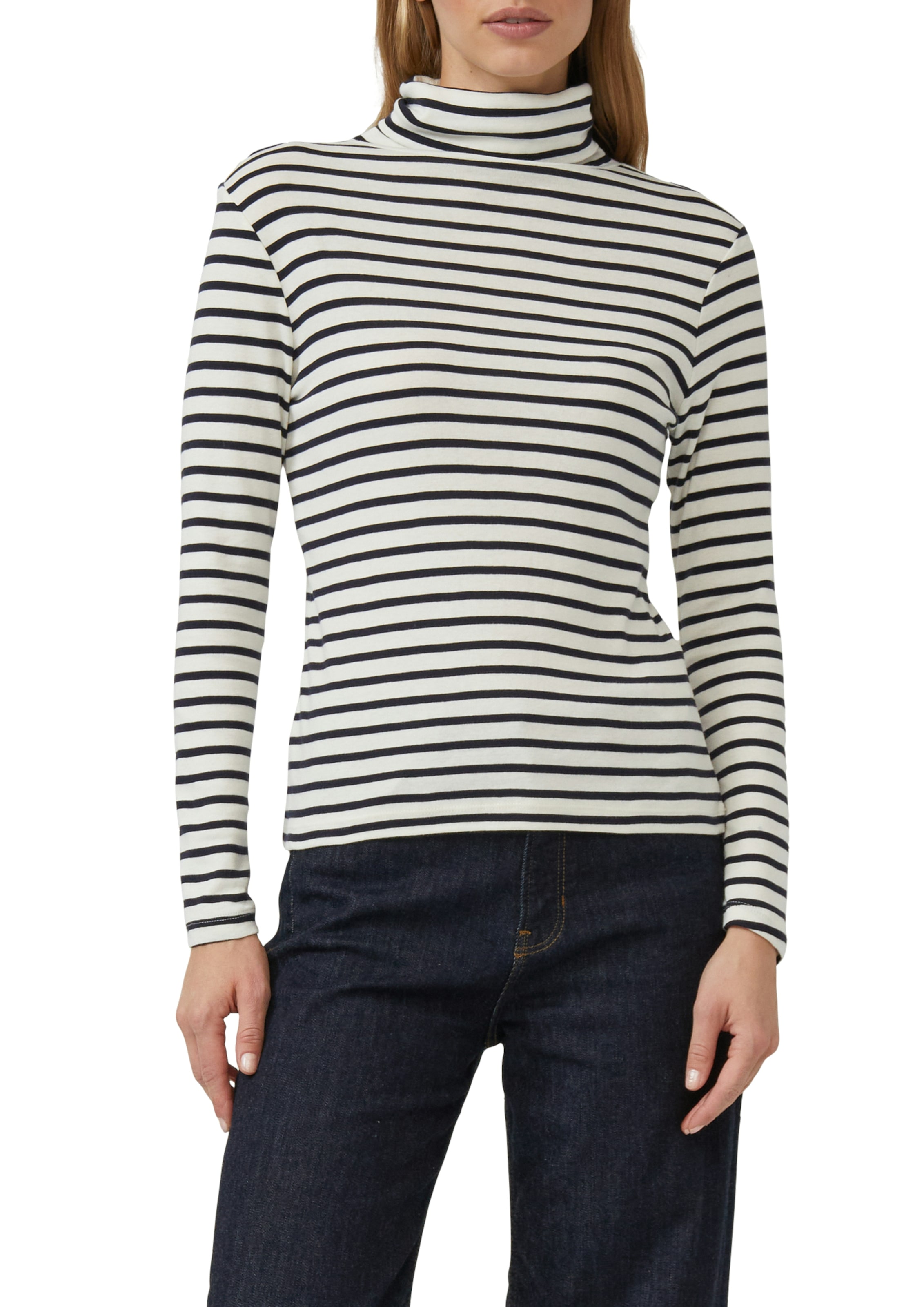 s.Oliver Rollkragenshirt, mit Streifen Muster günstig online kaufen