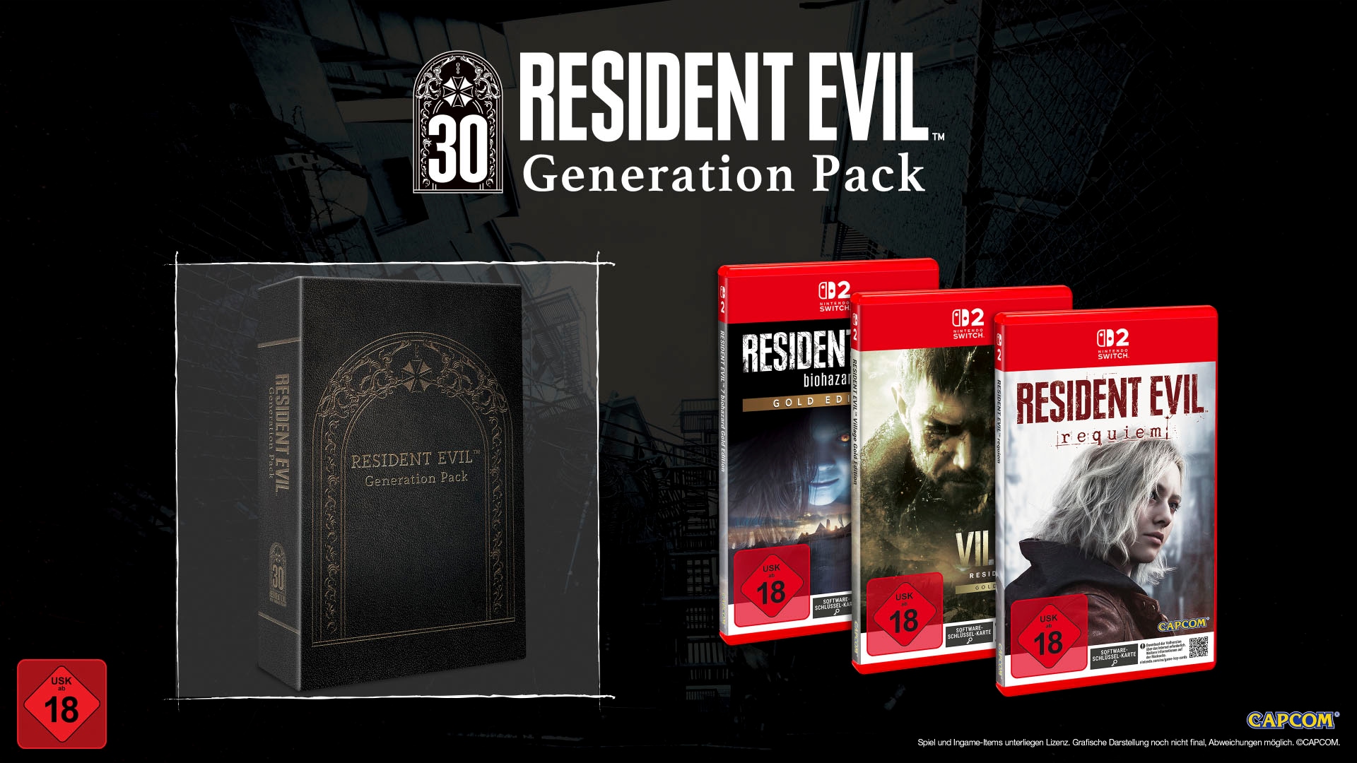 Capcom Spielesoftware »Resident Evil™ Generation Pack« Nintendo Switch 2