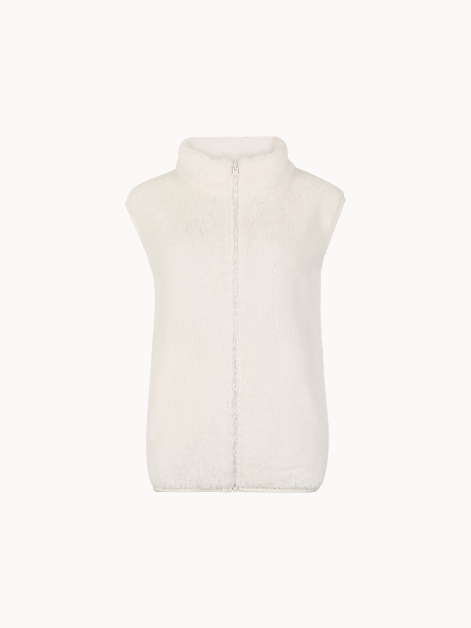 Apricot Strickjacke »Fleeceweste« mit durchgehendem Reißverschluss