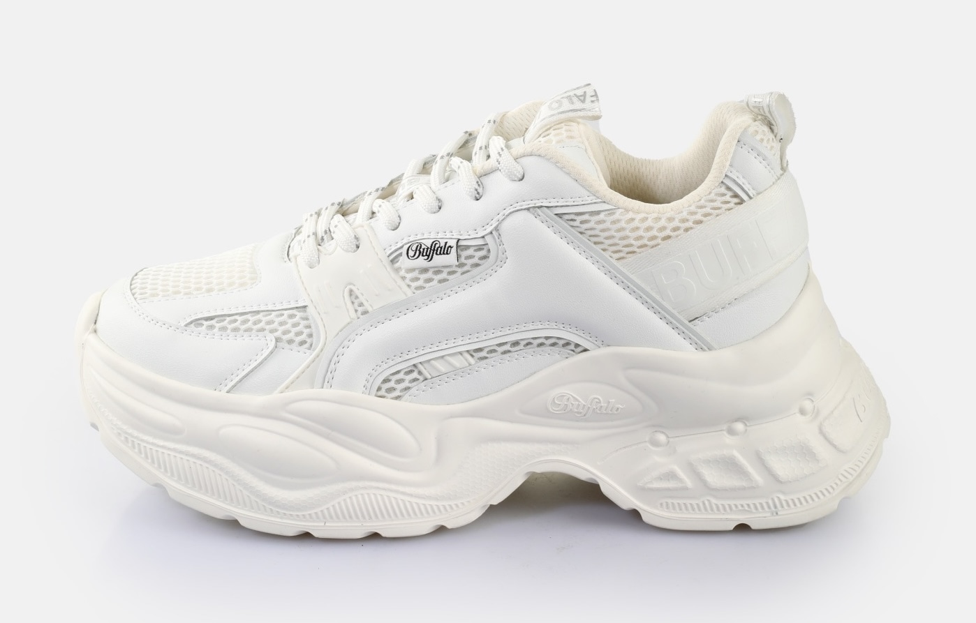 Buffalo Plateausneaker »YUNO«, Chunky-Sneaker, Schnürschuh, Leichtgewicht mit Memory Foam-Innensohle