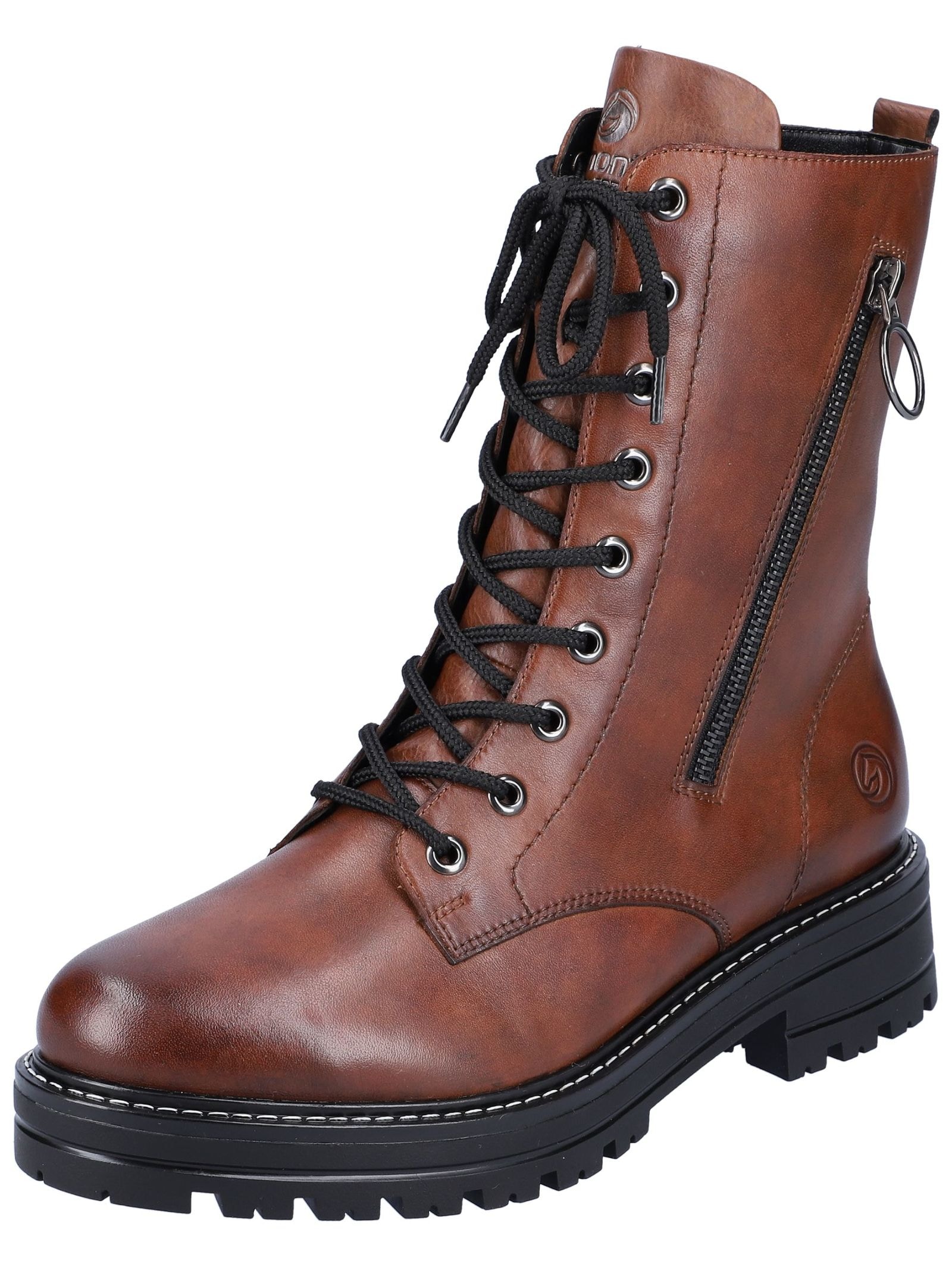 Remonte Schnürstiefelette "Remonte Stiefelette Glattleder" günstig online kaufen