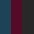 bordeaux, petrol, schwarz