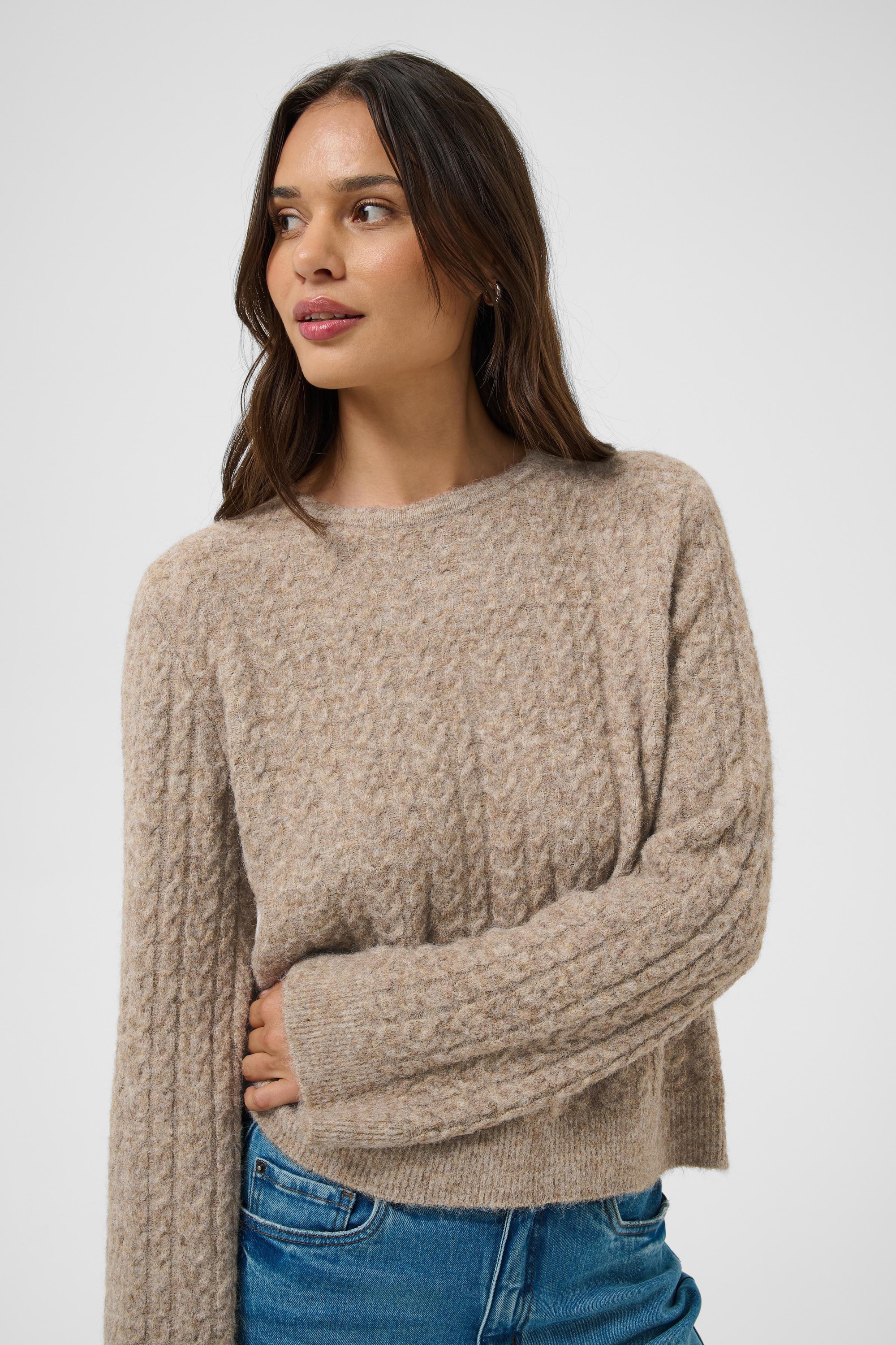 KAFFE Strickpullover »Damen Strickpullover KAmelanie«