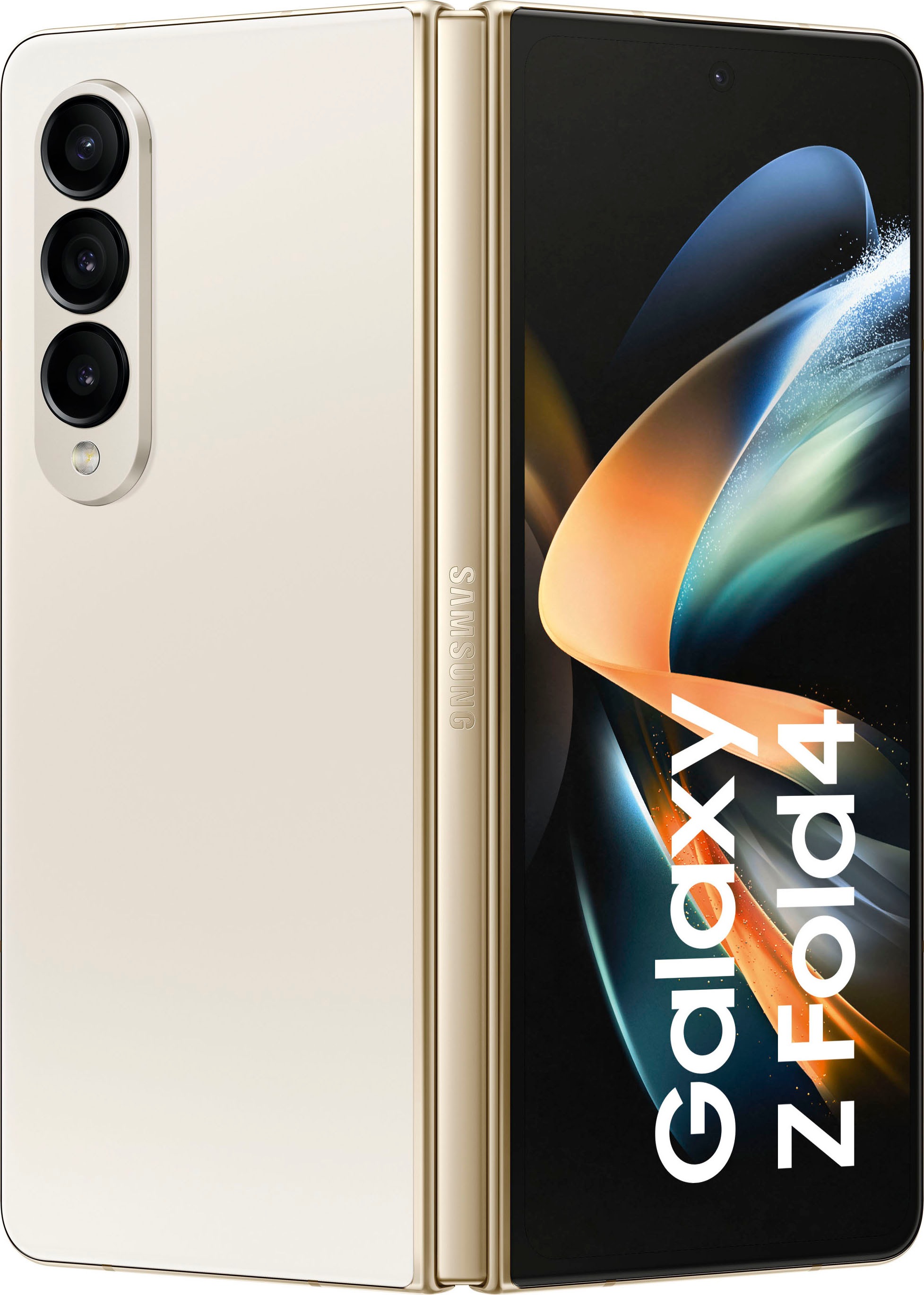 Samsung Smartphone »Galaxy Z Fold4«, Beige, 19,21 cm/7,6 Zoll, 512 GB Speicherplatz, 50 MP Kamera