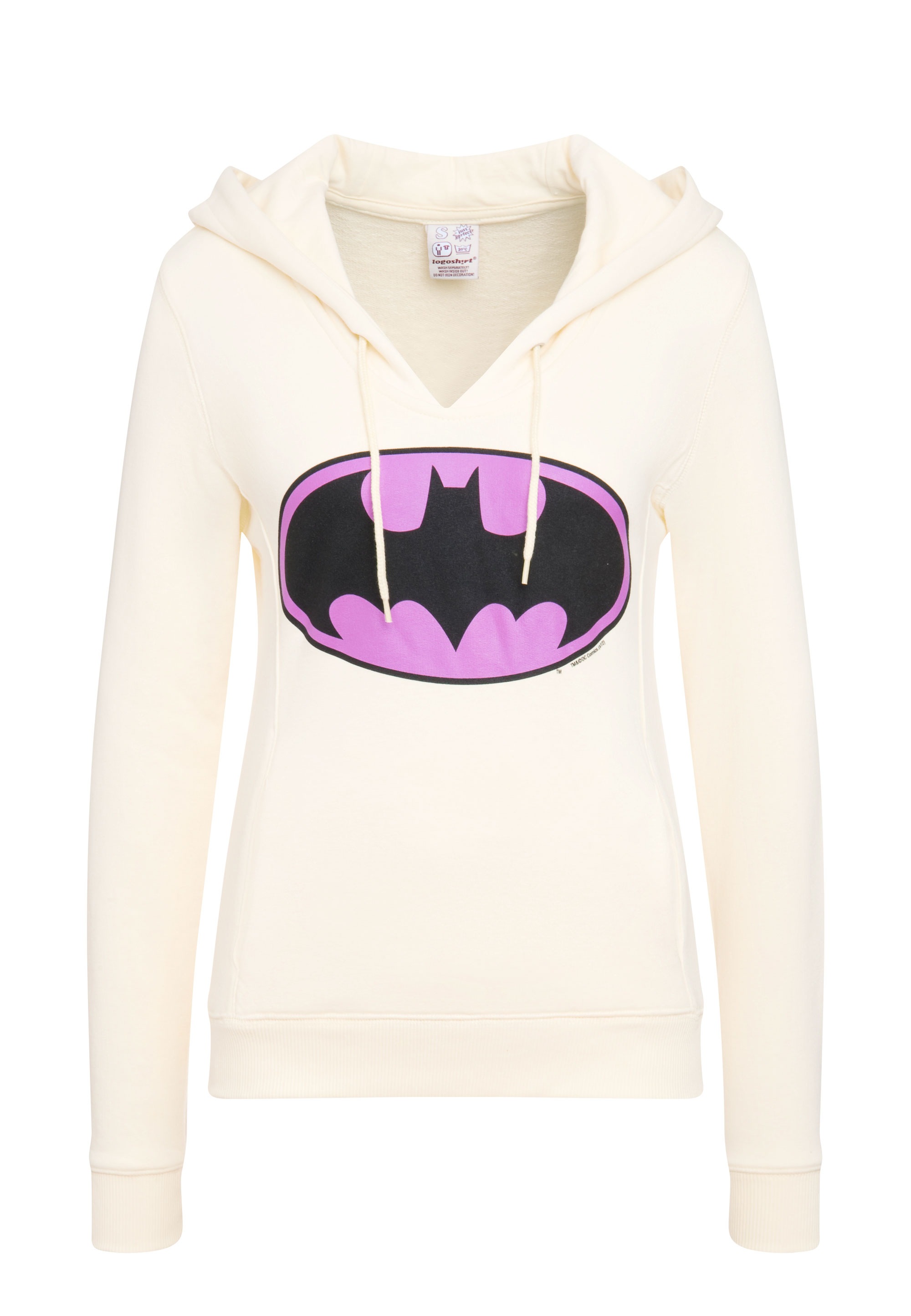 LOGOSHIRT Kapuzensweatshirt »Batman-Logo«, mit lizenziertem Print