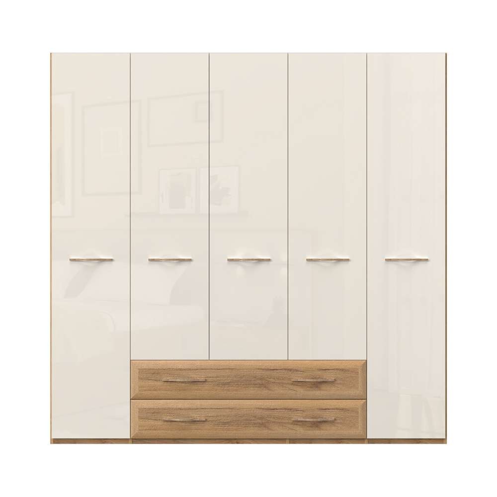 OTTO home Kleiderschrank "Gala, beige hochglänzend UV lackiert, kratzfest, günstig online kaufen