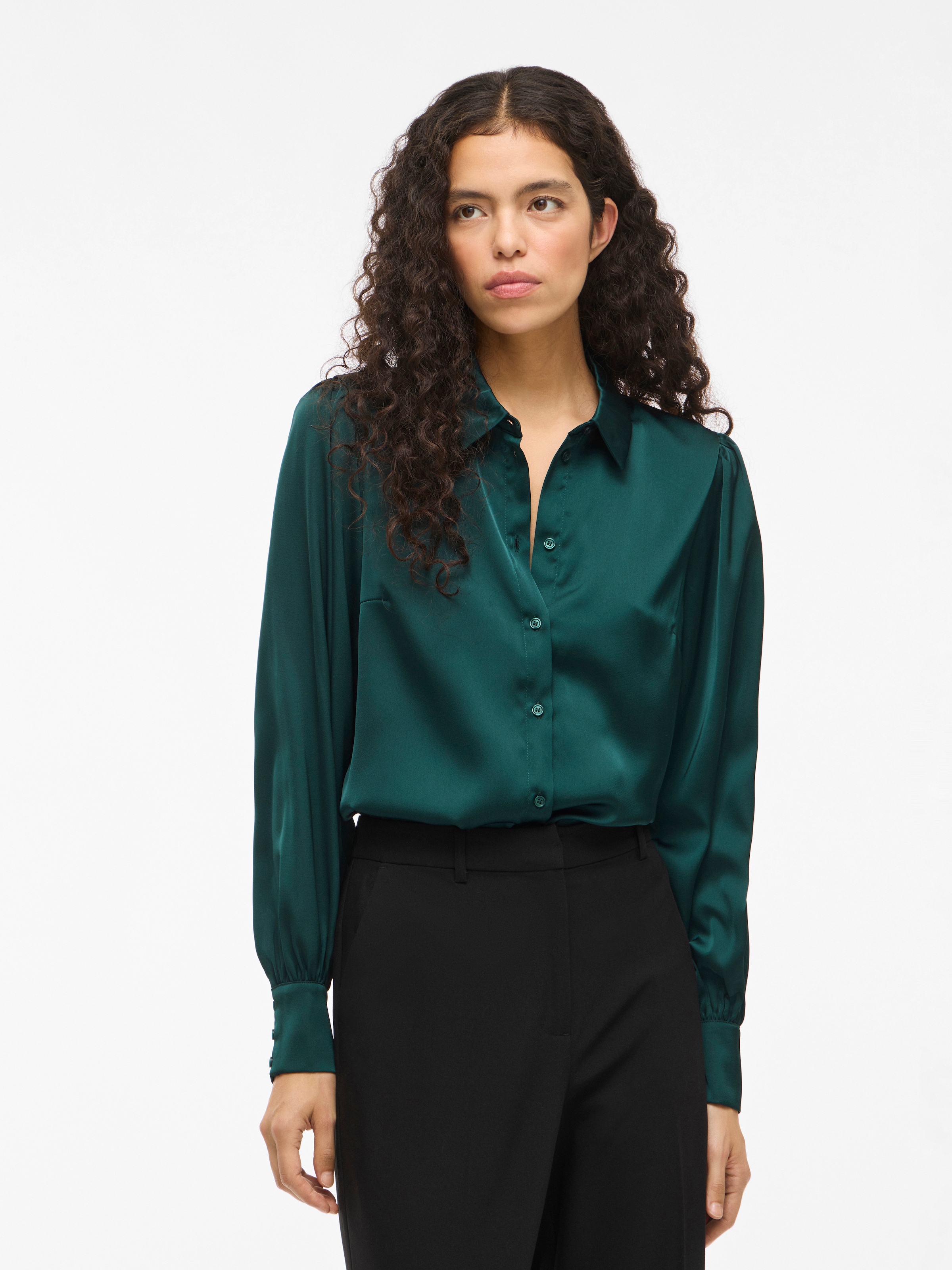 Vila Langarmbluse "VIENNA RAVENNA L/S BALLOON SHIRT - NOOS" günstig online kaufen