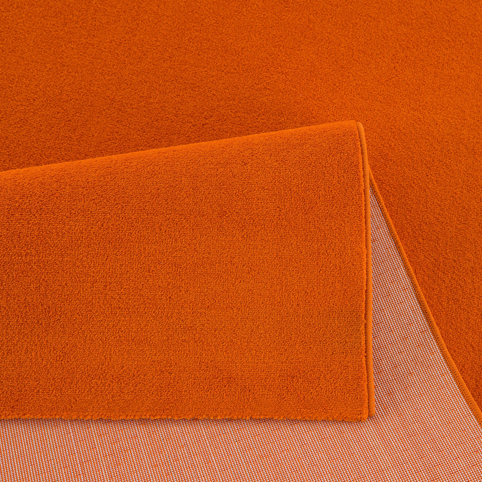 Thumbnail - Sanat Teppich "UNI, auch als Läufer- und Rundgrößen erhältlich" rechteckig 13 mm Höhe robuster Kurzflorteppich, große Fa...