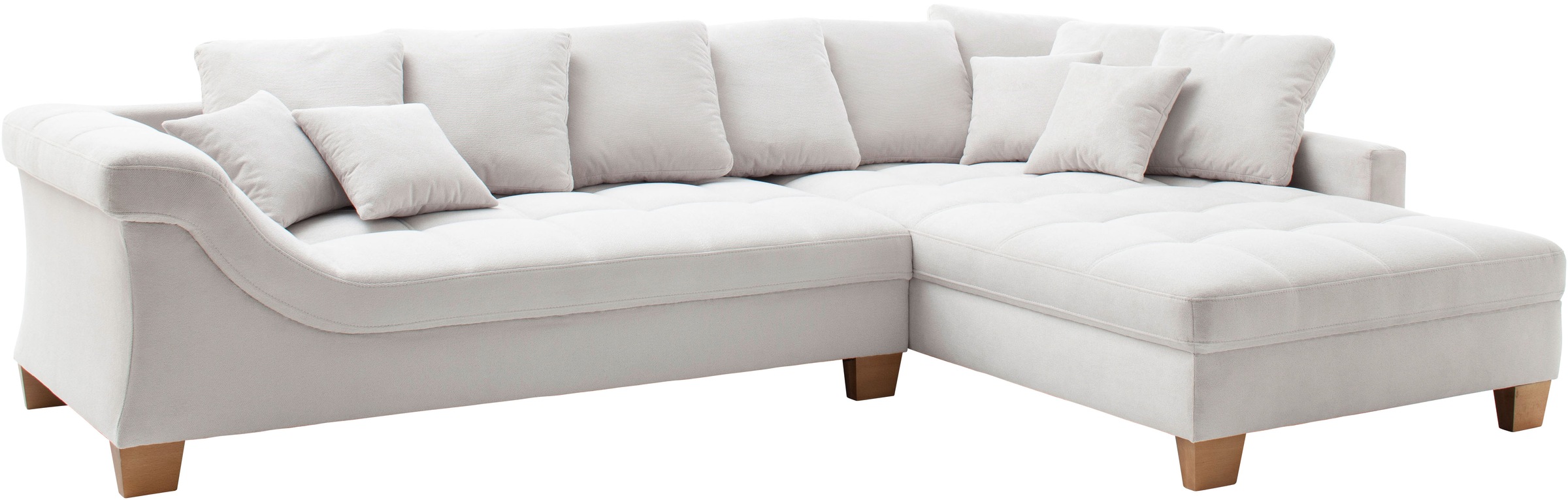 Mr. Couch Ecksofa »Bologna, L-Form, mit Kaltschaum«, bis 140 kg pro Sitzplatz belastbar
