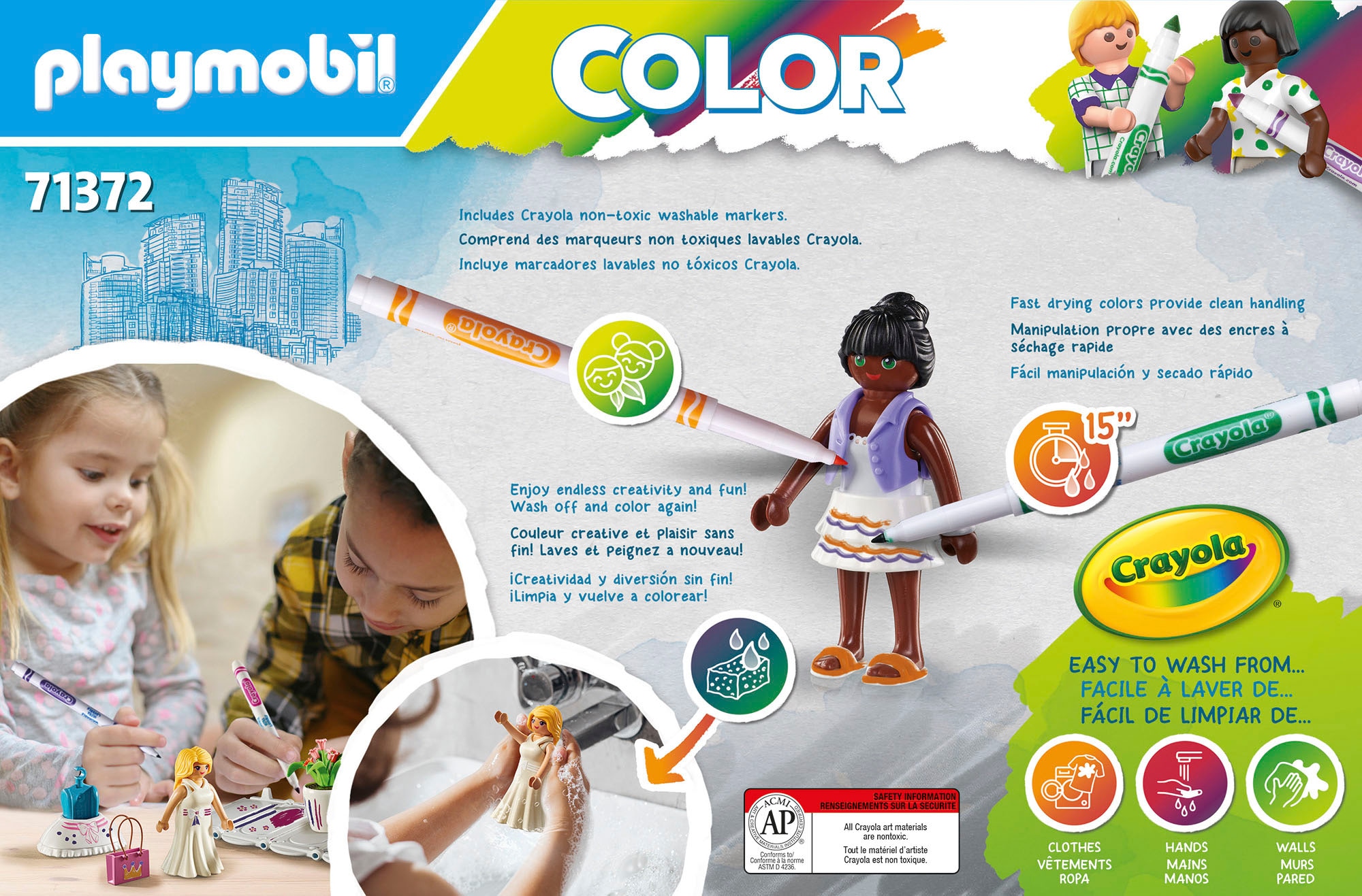 Playmobil® Konstruktions-Spielset »Fashionboutique (71372), Color«, (82 St.)