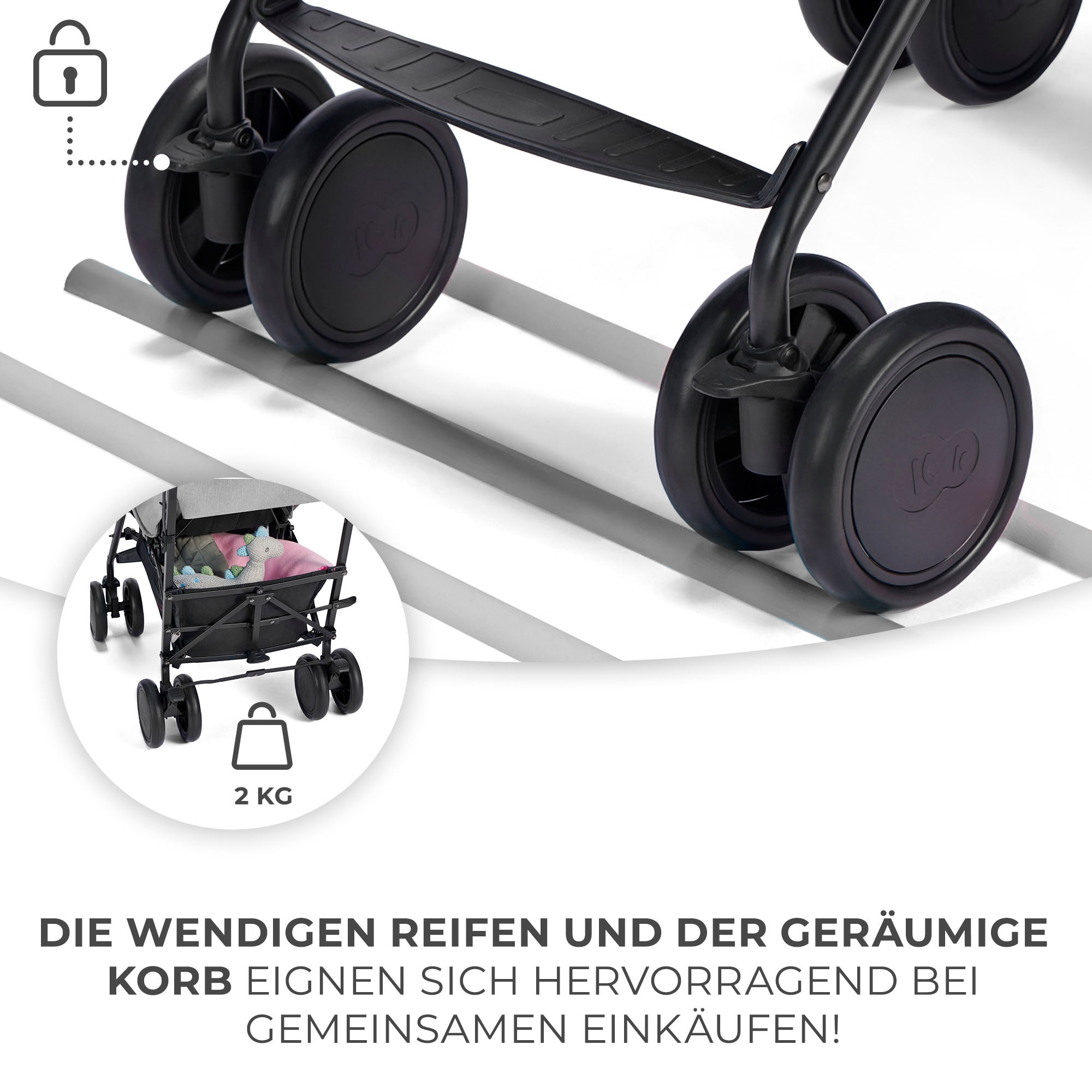 Kinderkraft Kinder-Buggy »SIESTA«