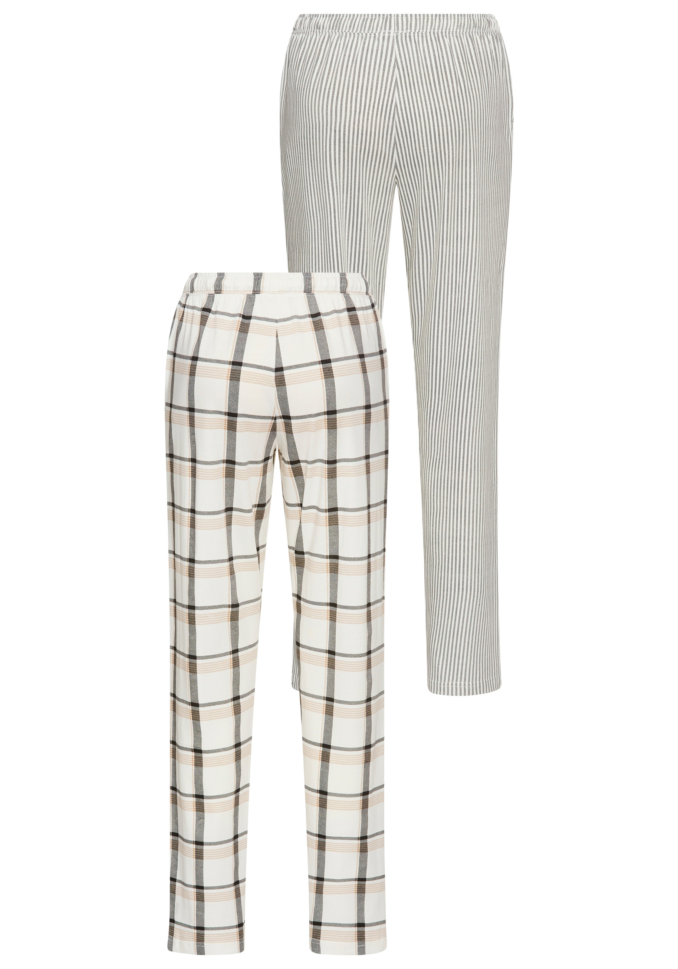 Vivance Dreams Pyjamahose mit Streifen oder Karos günstig online kaufen