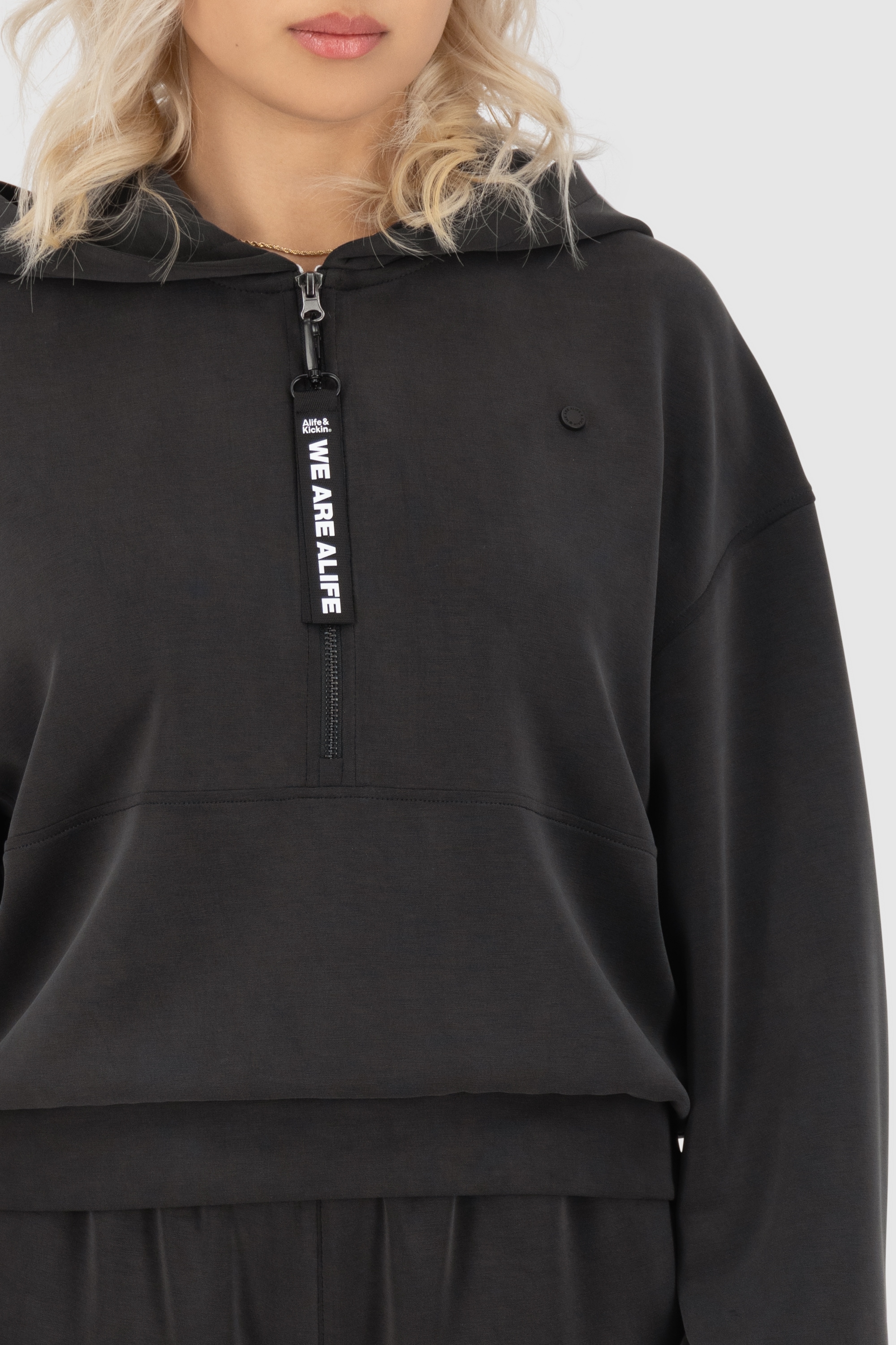 Alife & Kickin Kapuzensweatshirt »Damen FlaviaAK N«, Supersofter Hoodie Kapuzenpullover, Pullover mit Kapuze