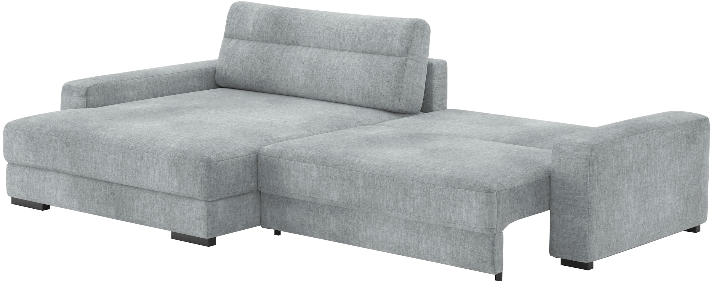 Mr. Couch Ecksofa »Marcello L-Form«, inklusive EasyBett und Bettkasten