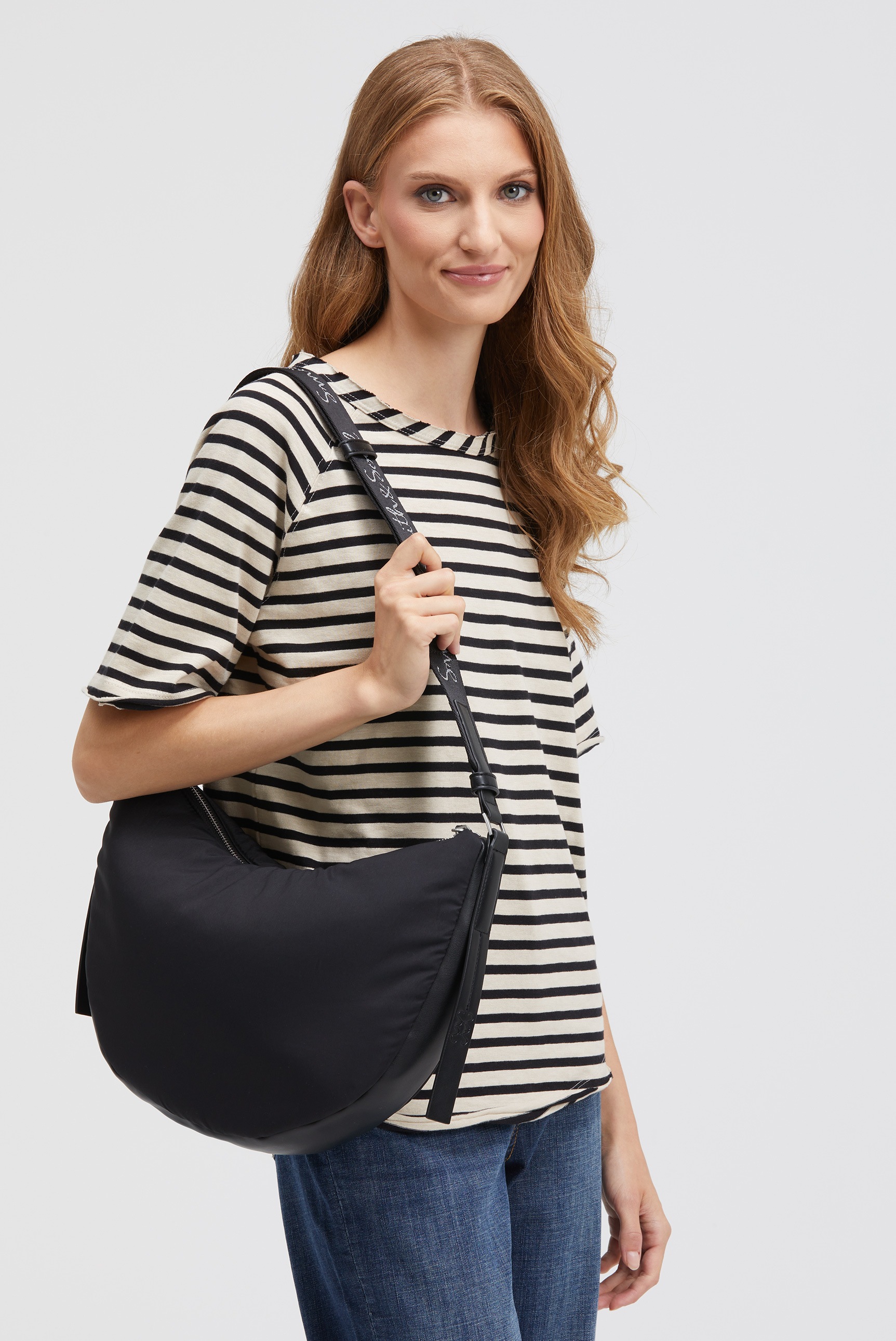 SMITH & SOUL Damen Umhängetasche, schwarz, Polyester, unifarben, Taschen