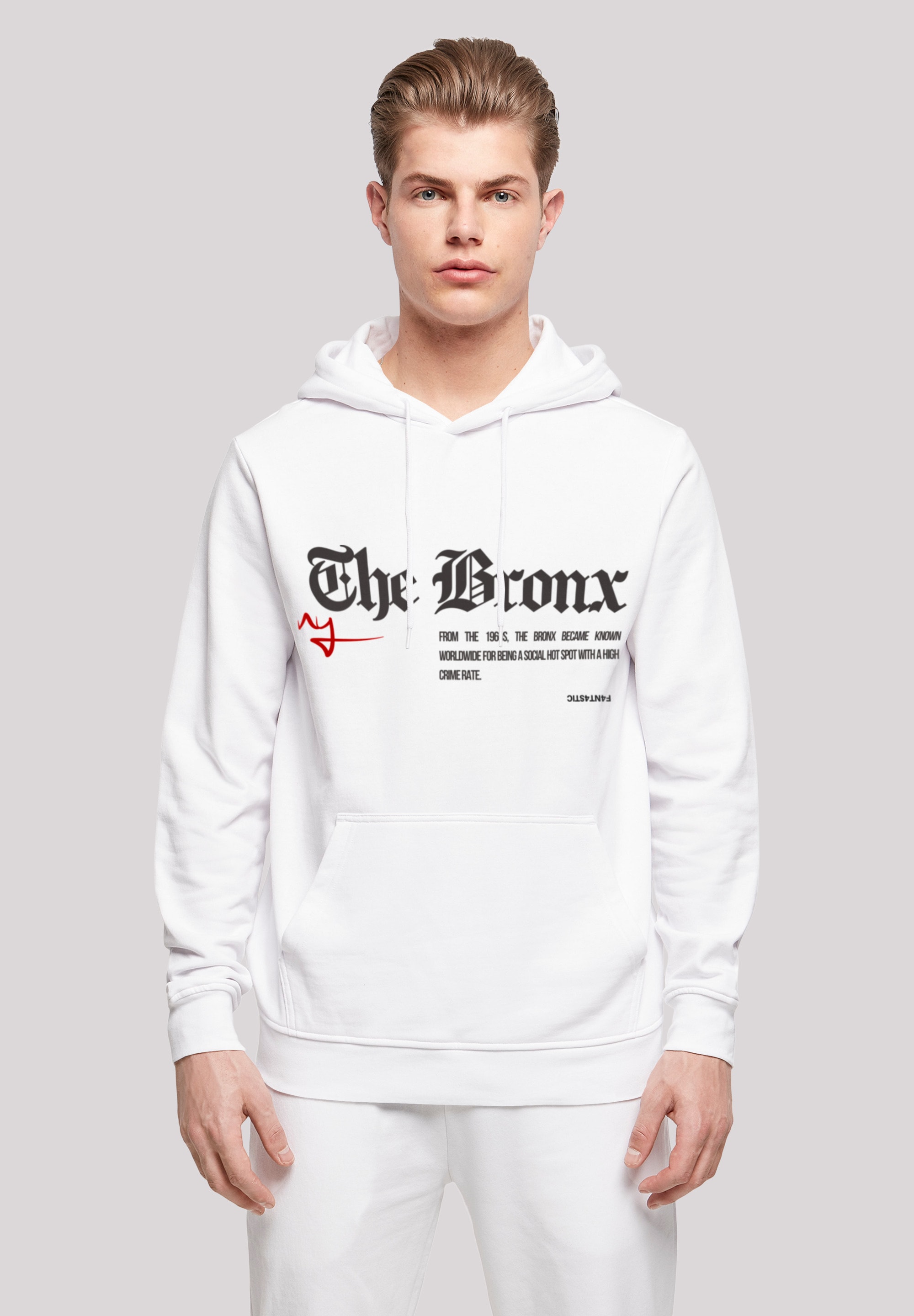 F4NT4STIC Kapuzenpullover "The Bronx HOODIE", Print