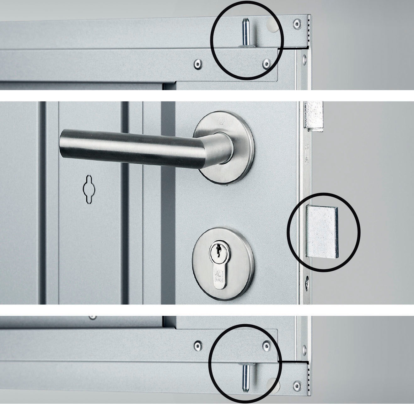 Biohort Gerätehaus »AvantGarde, Gr. A1« verschiedene Farben, mit Doppeltür schmal